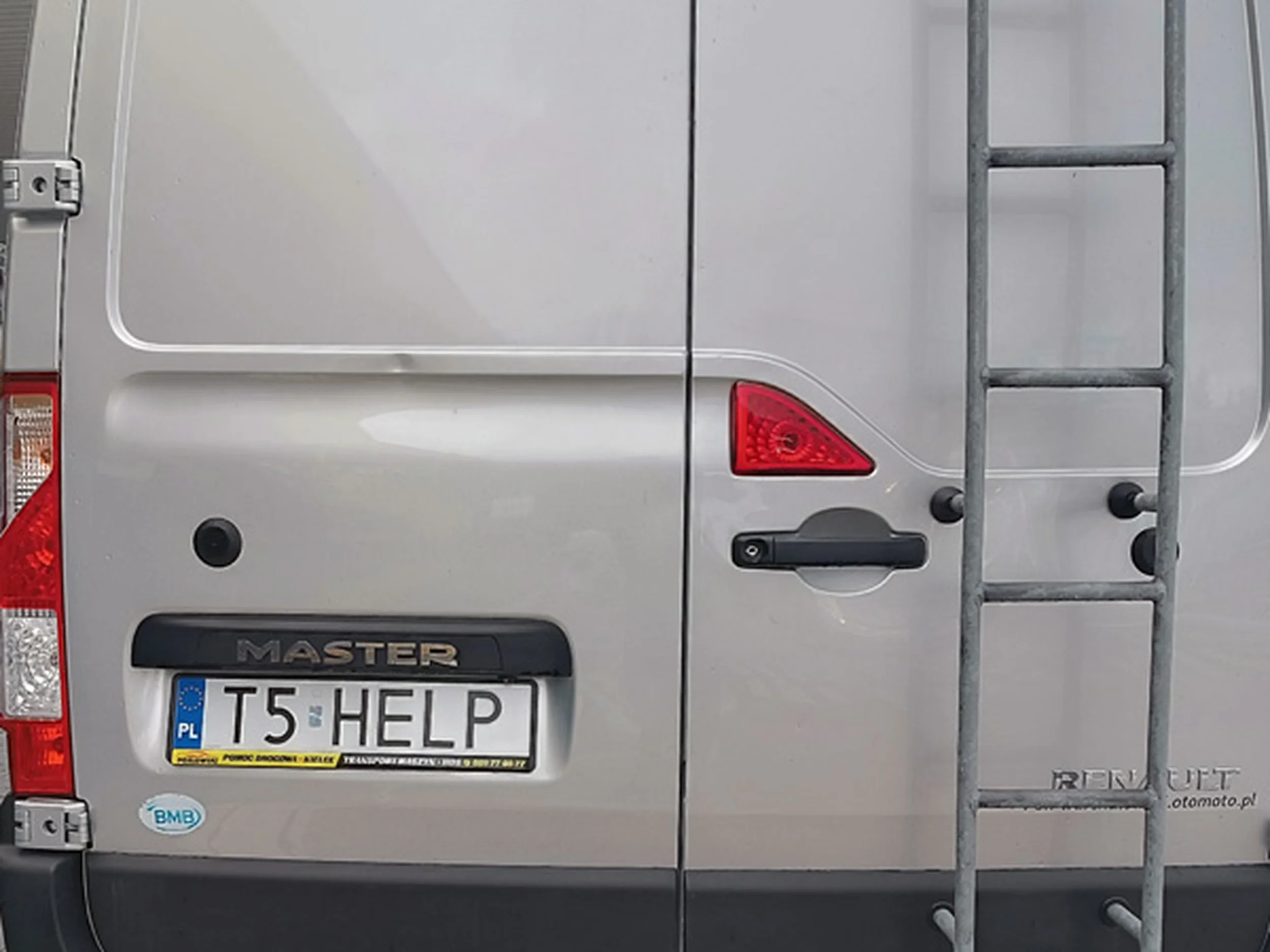 Fajny numer, blacha T5 HELP