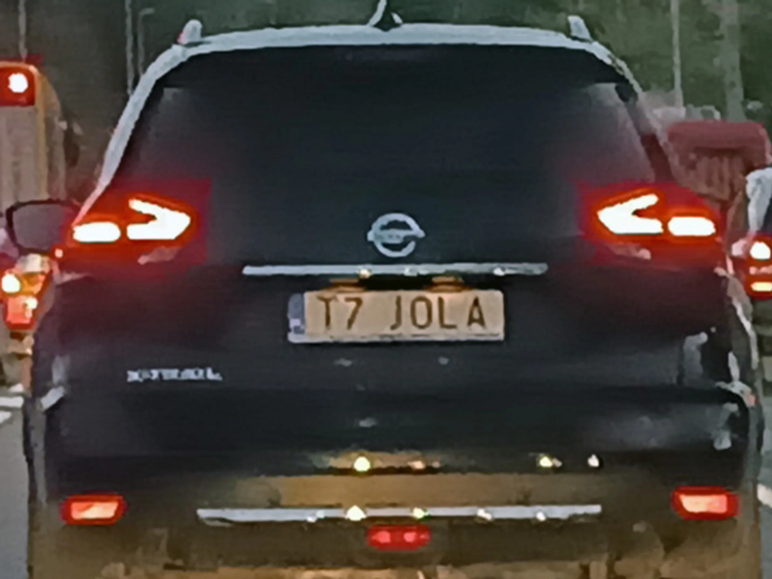 Fajny numer, blacha T7 JOLA