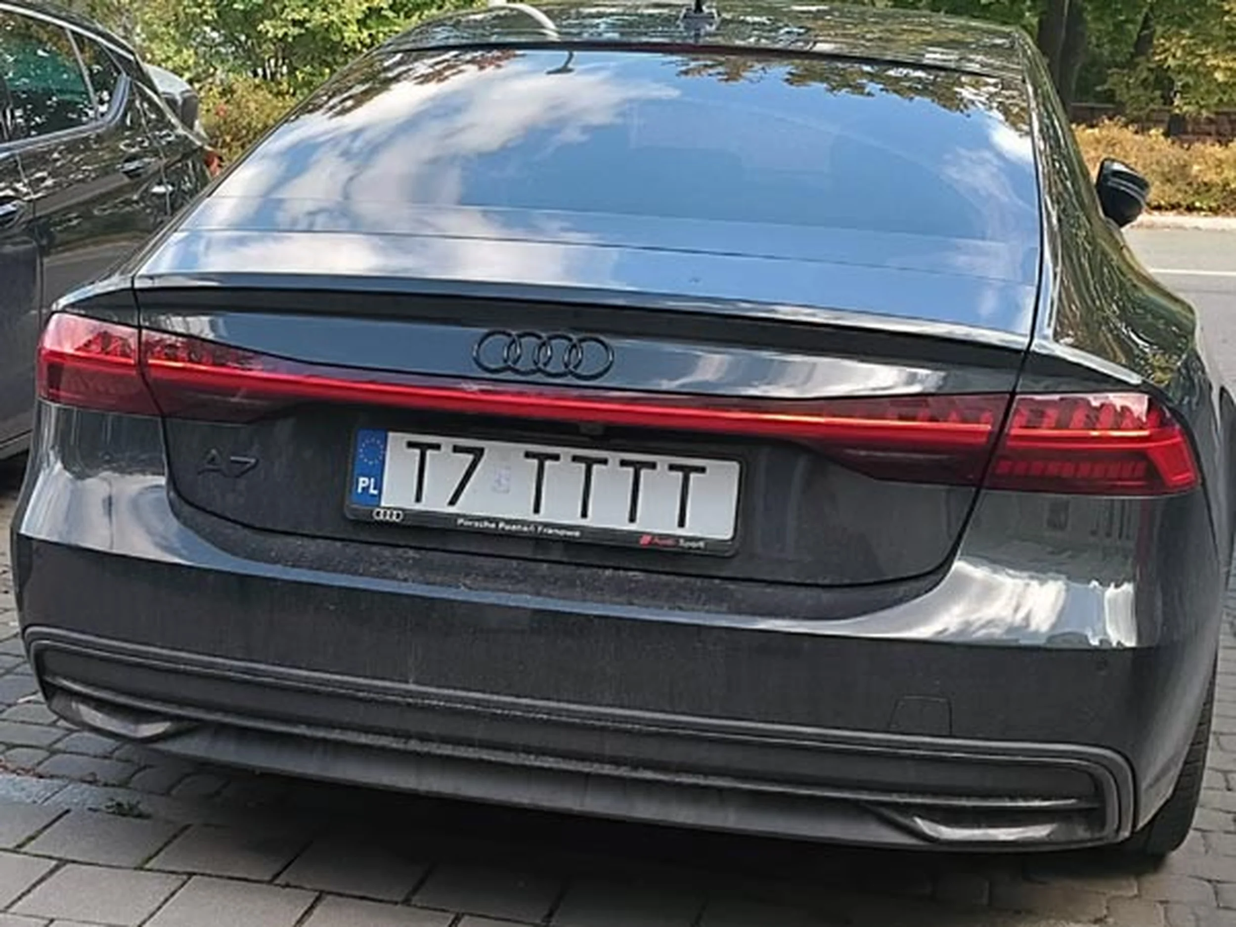 Fajny numer, blacha T7 TTTT