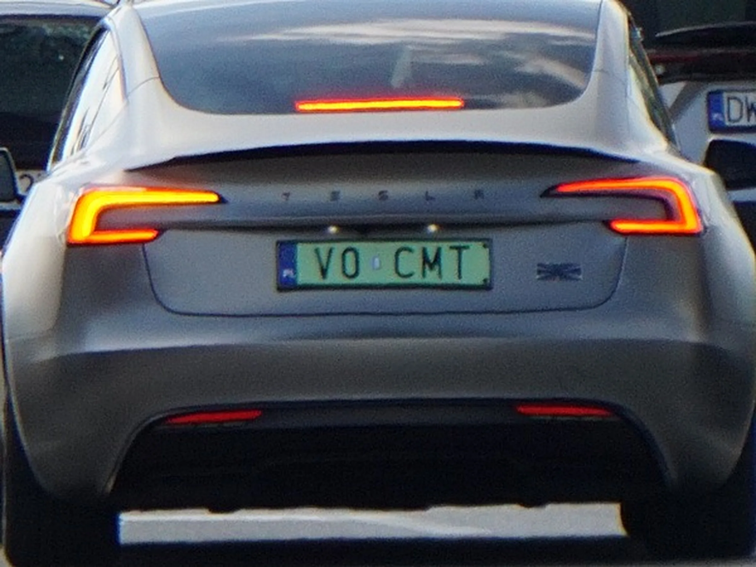 Fajny numer, blacha V0 CMT