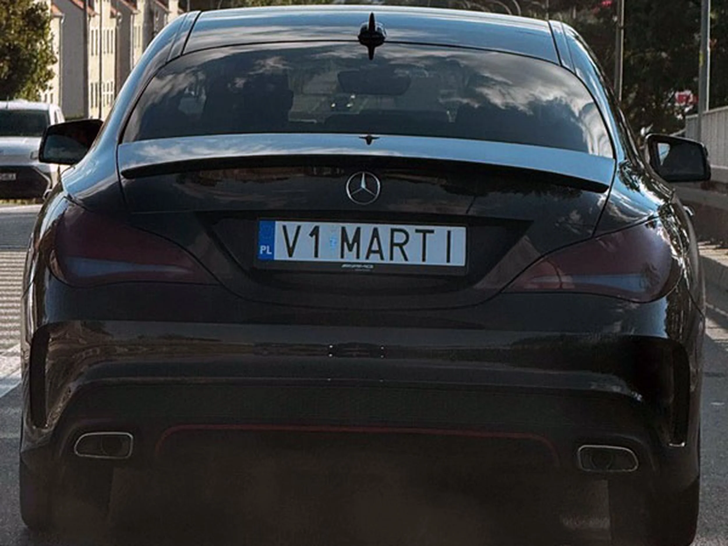 Fajny numer, blacha V1 MARTI