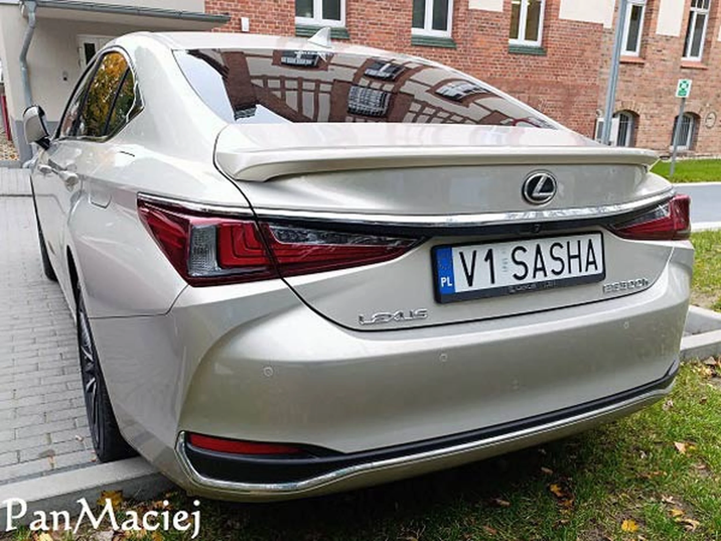 Fajny numer, blacha V1 SASHA