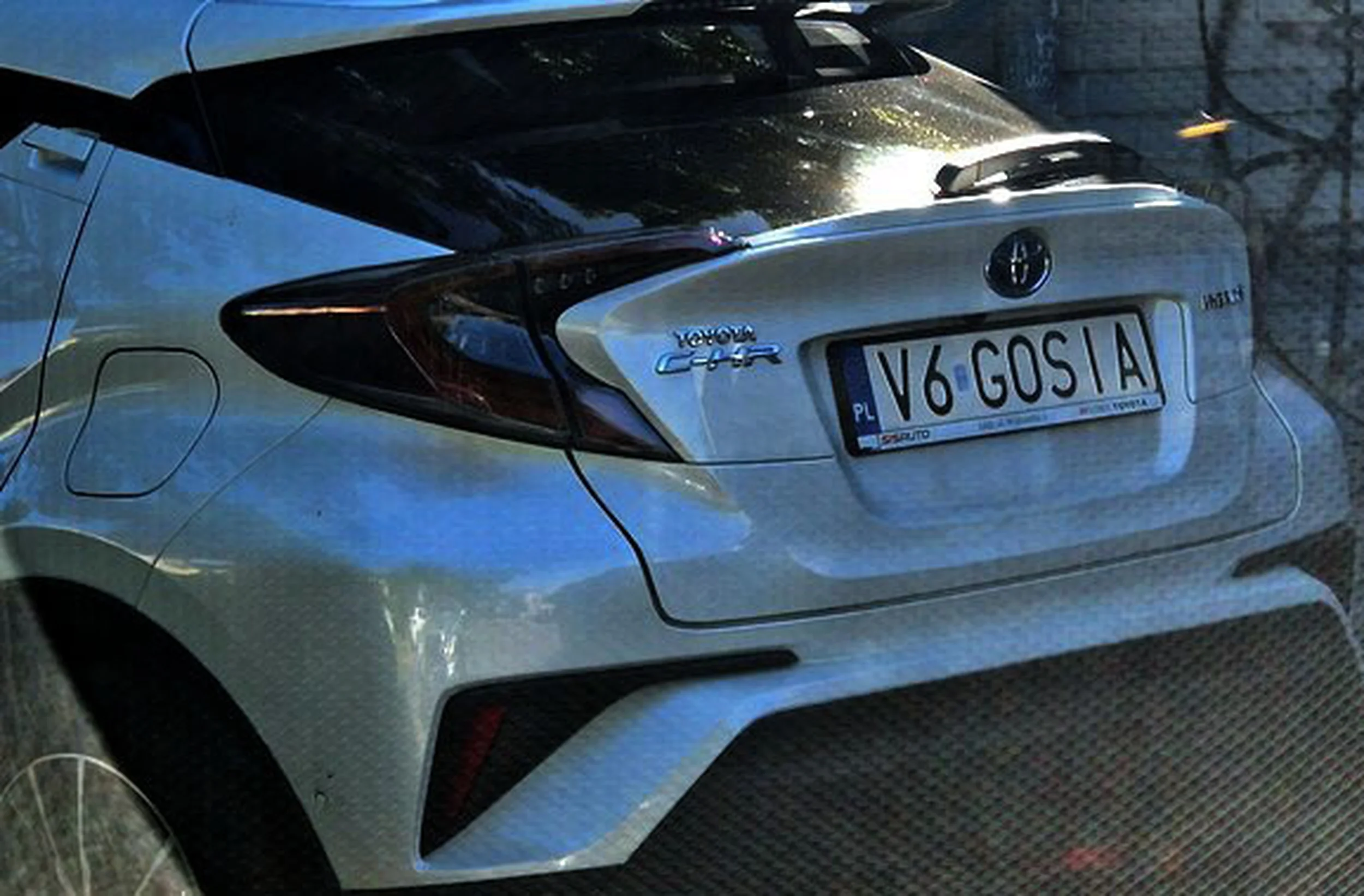 Fajny numer, blacha V6 GOSIA