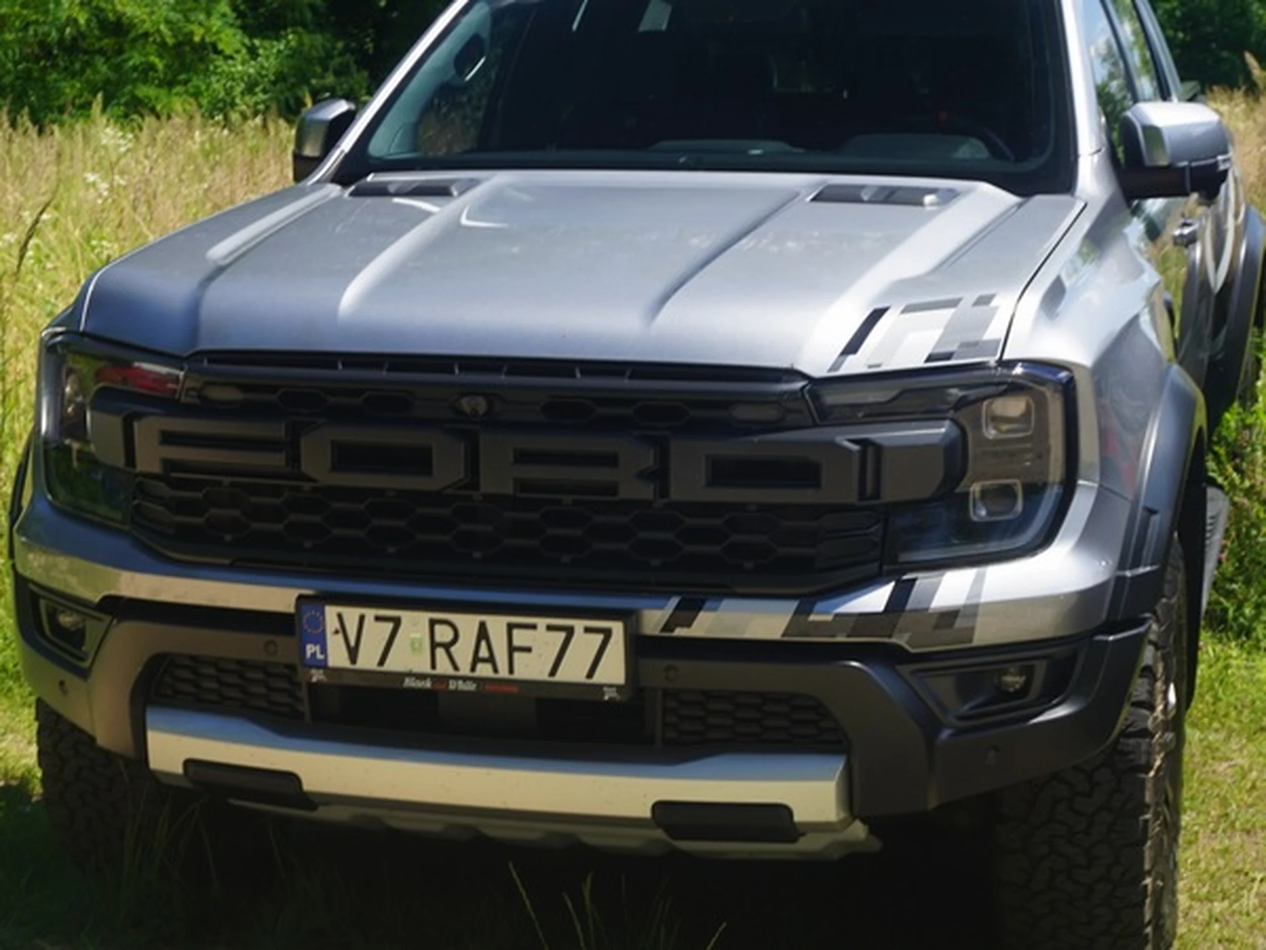 Fajny numer, blacha V7 RAF77