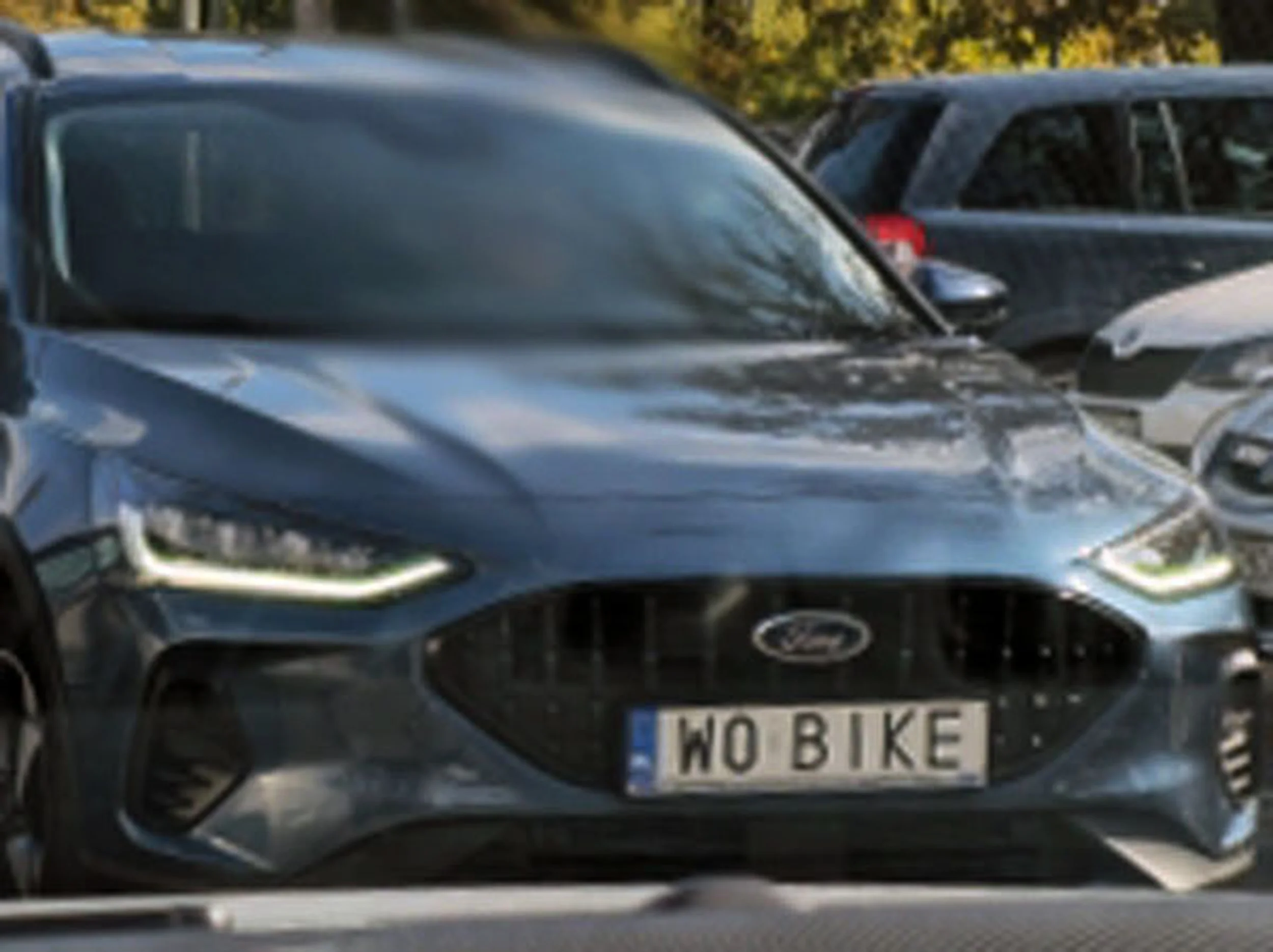 Fajny numer, blacha W0 BIKE