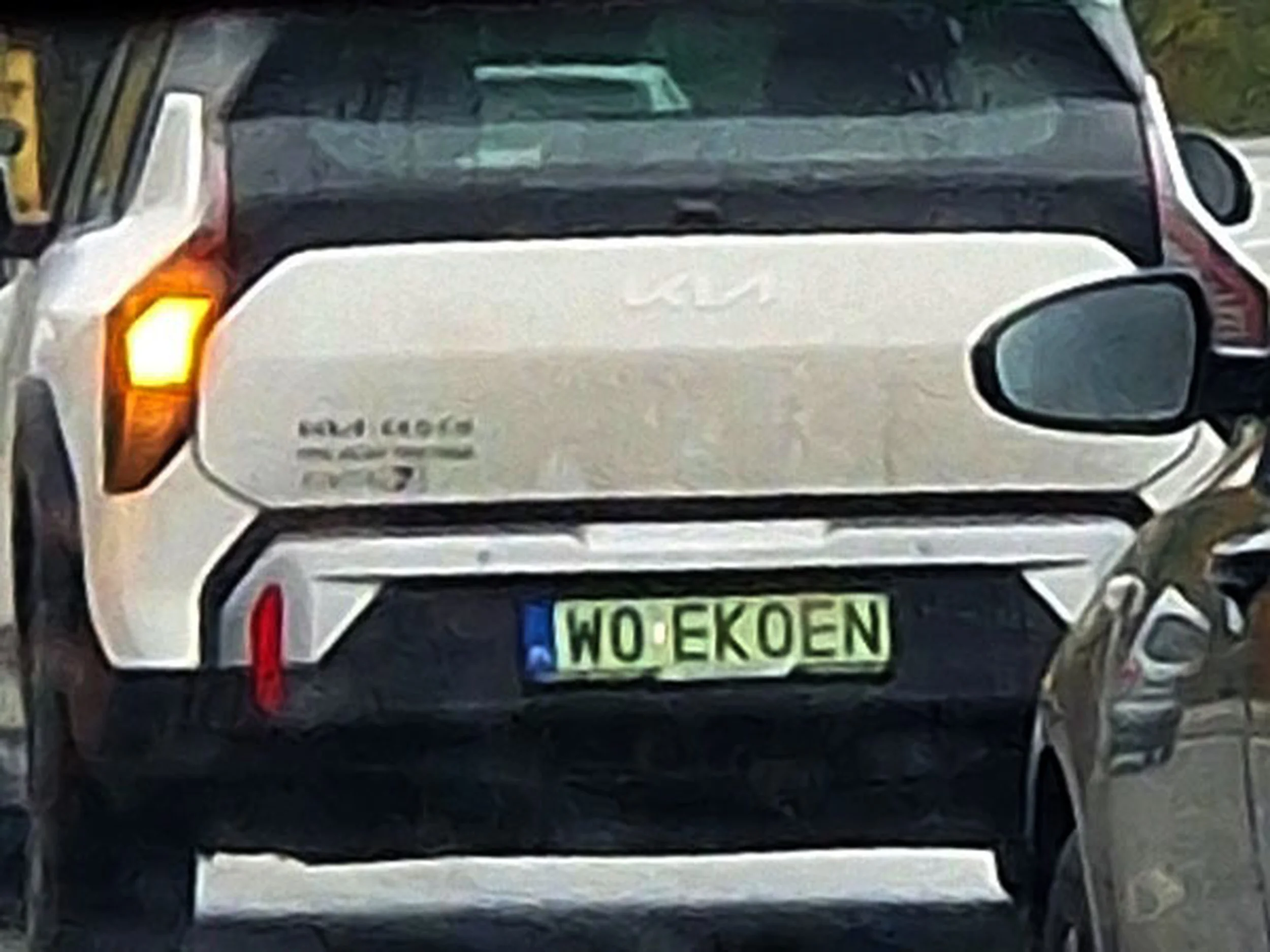 Fajny numer, blacha W0 EKOEN