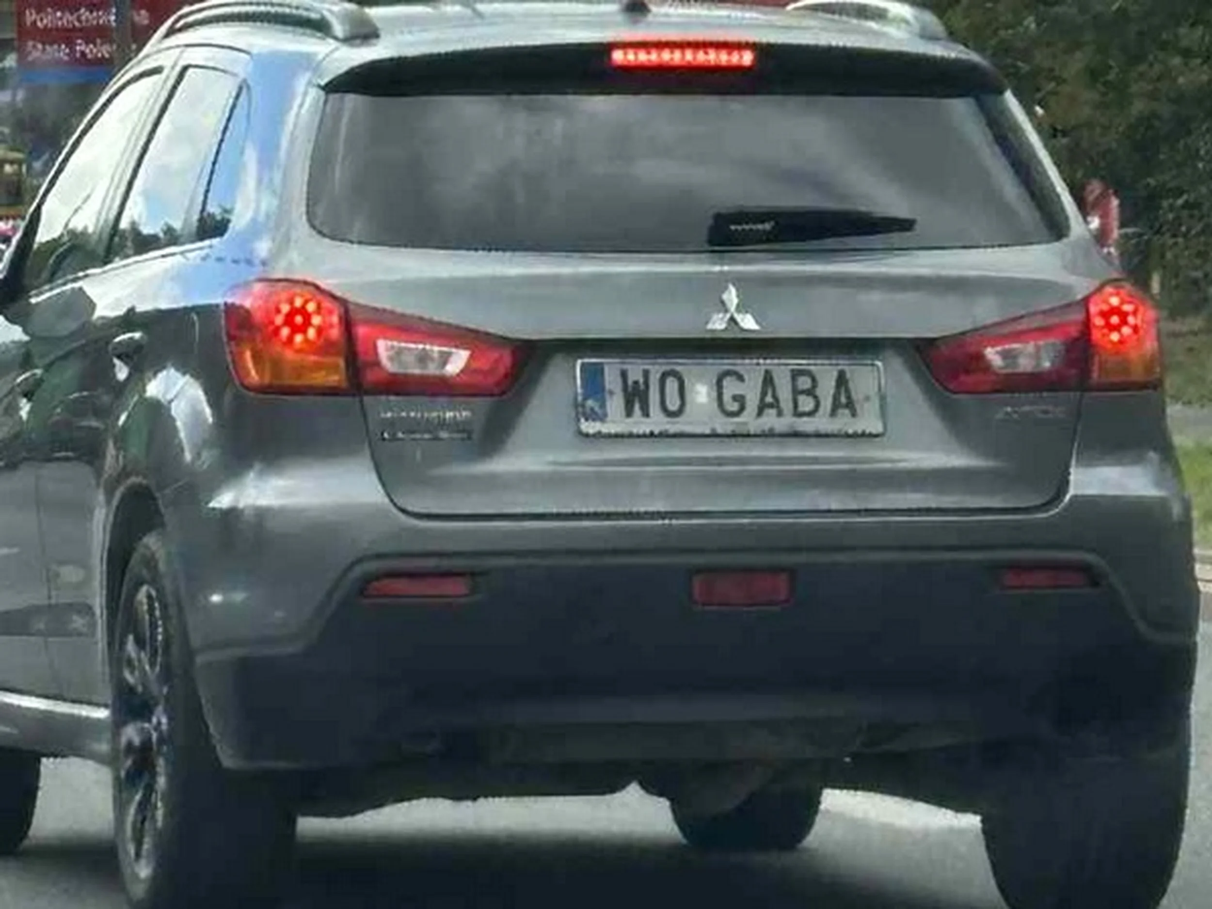 Fajny numer, blacha W0 GABA