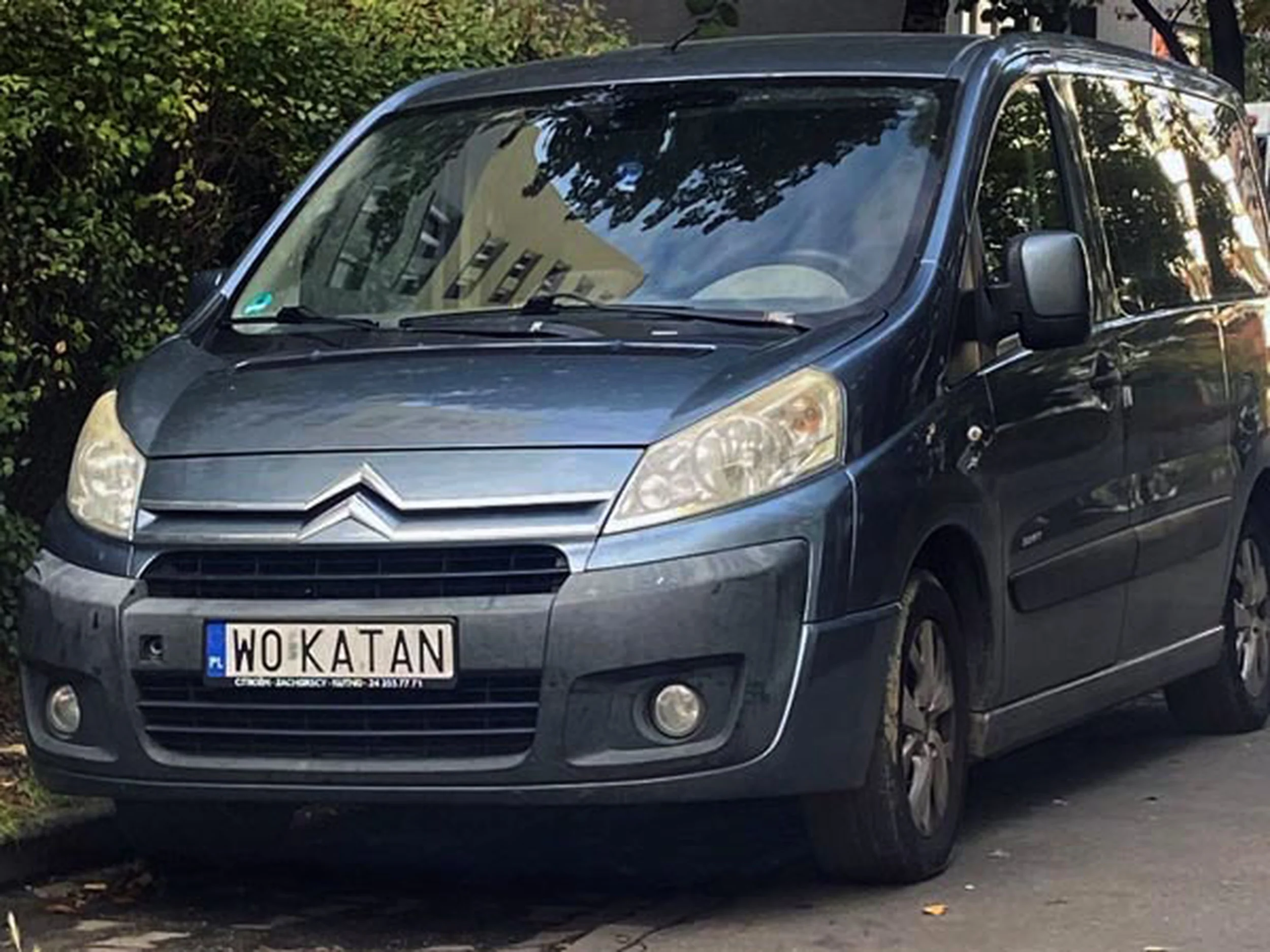 Fajny numer, blacha W0 KATAN