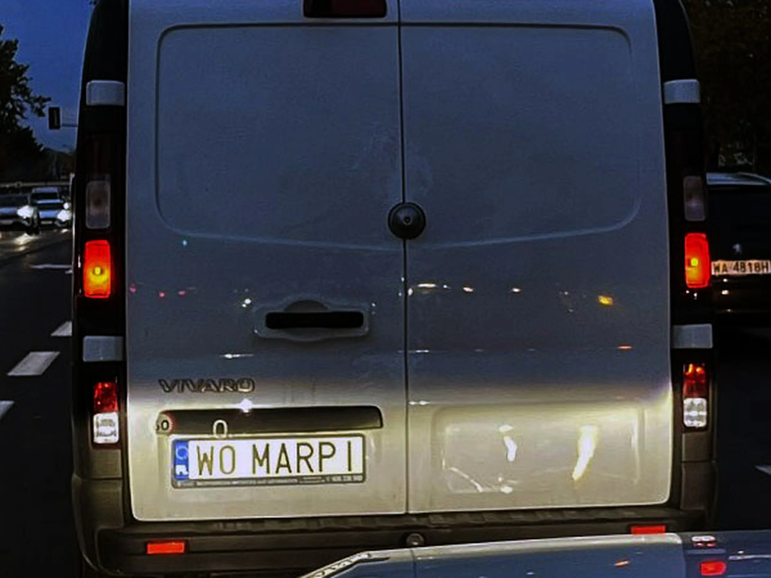 Fajny numer, blacha W0 MARPI