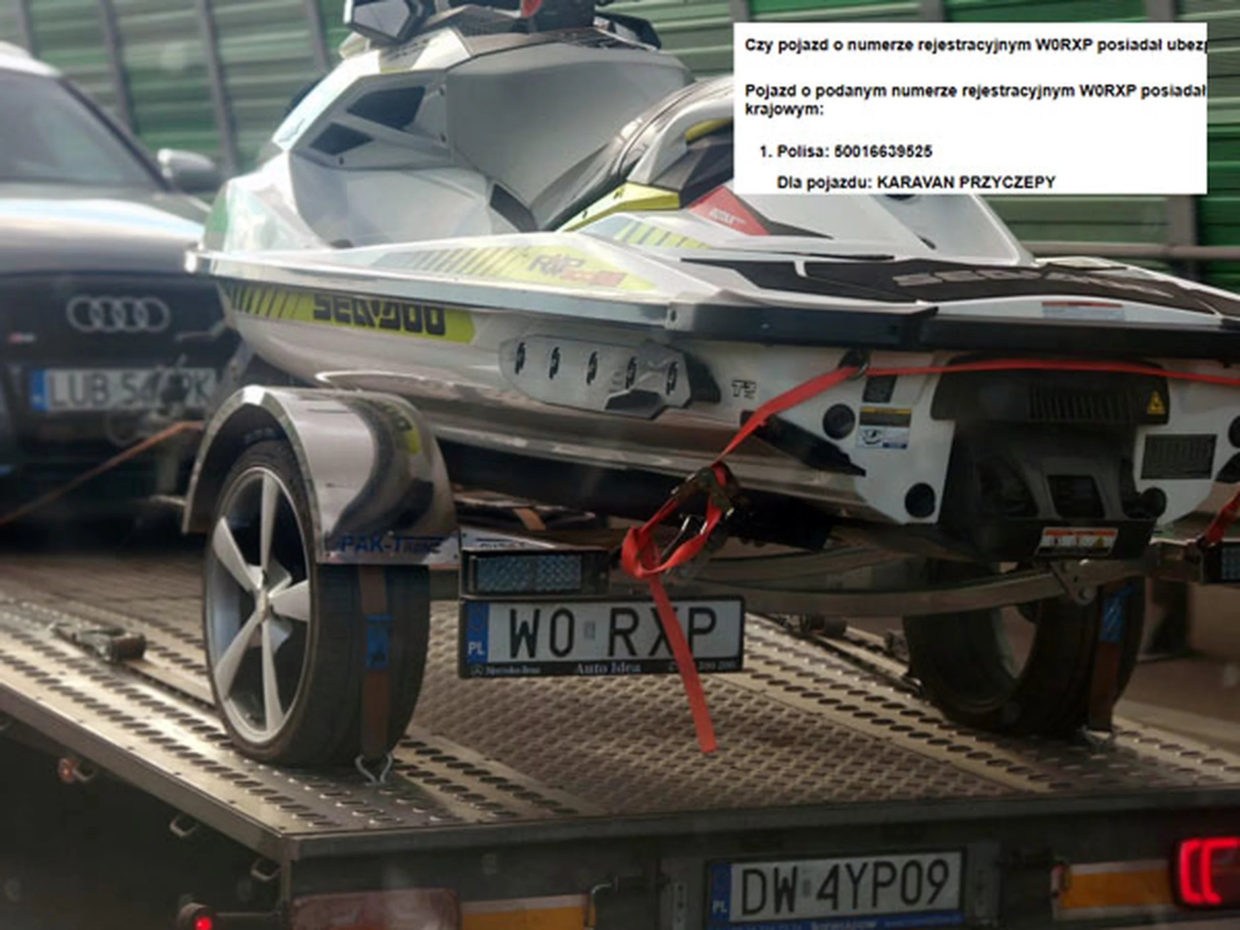 Fajny numer, blacha W0 RXP