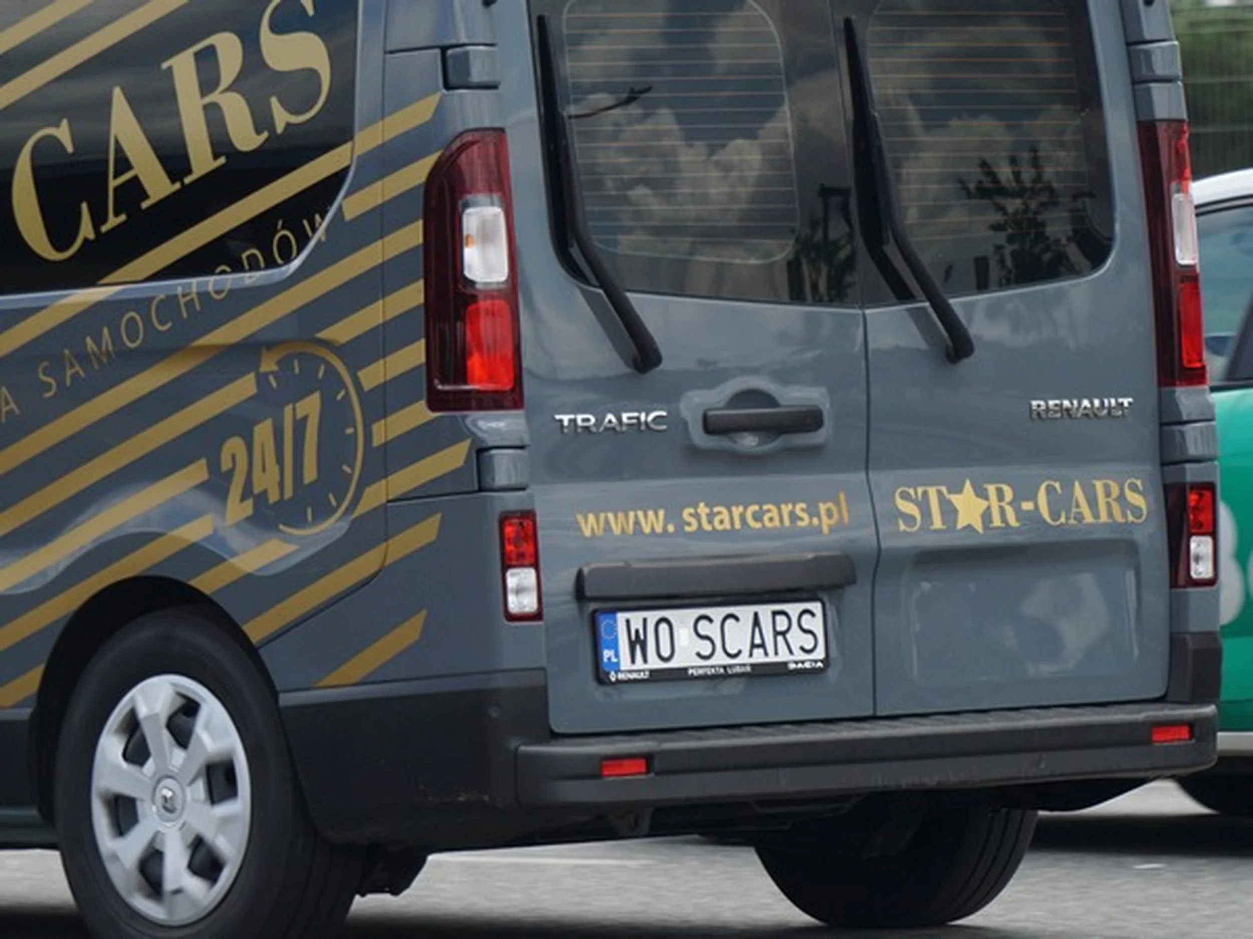 Fajny numer, blacha W0 SCARS