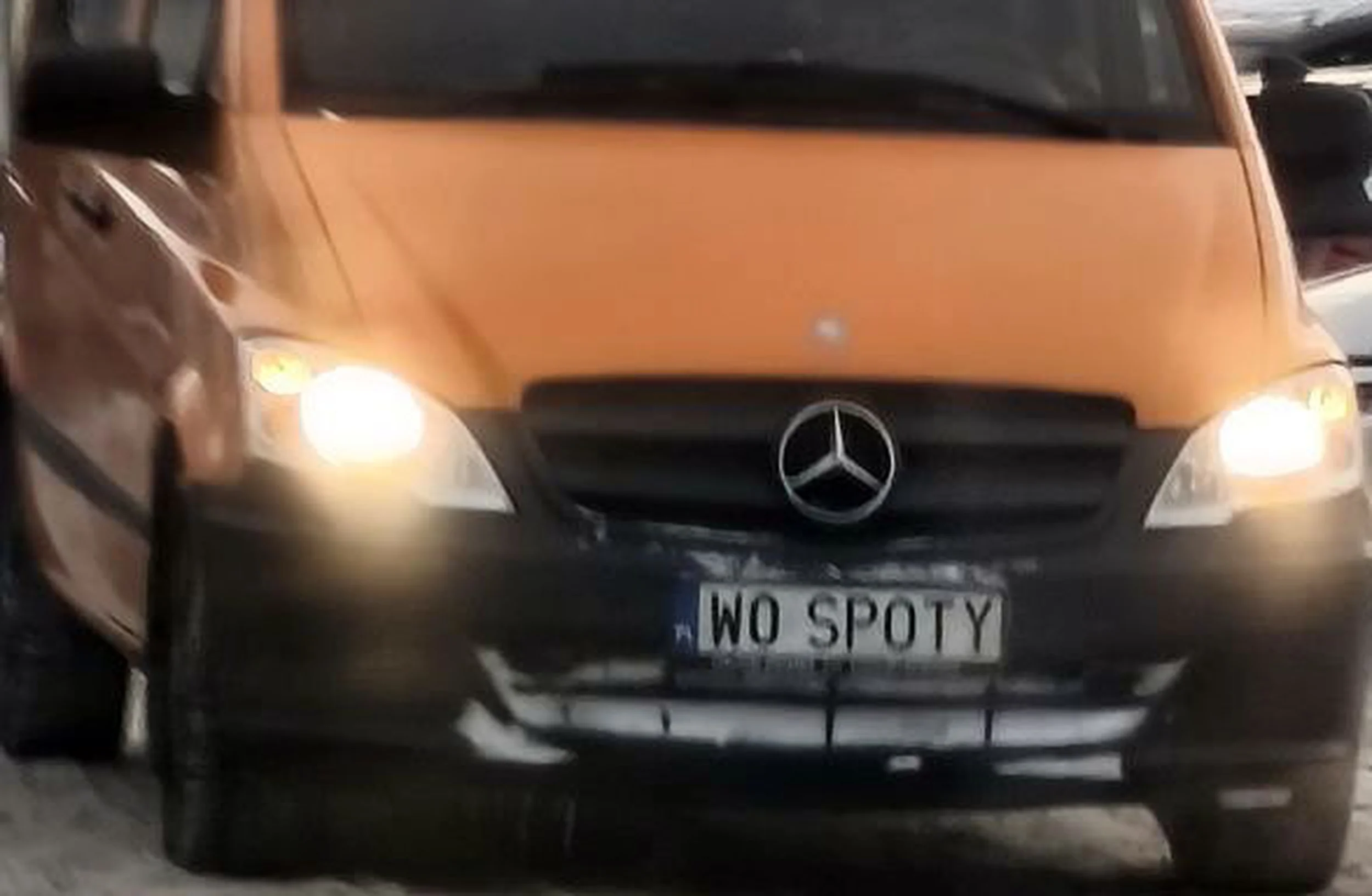 Fajny numer, blacha W0 SPOTY