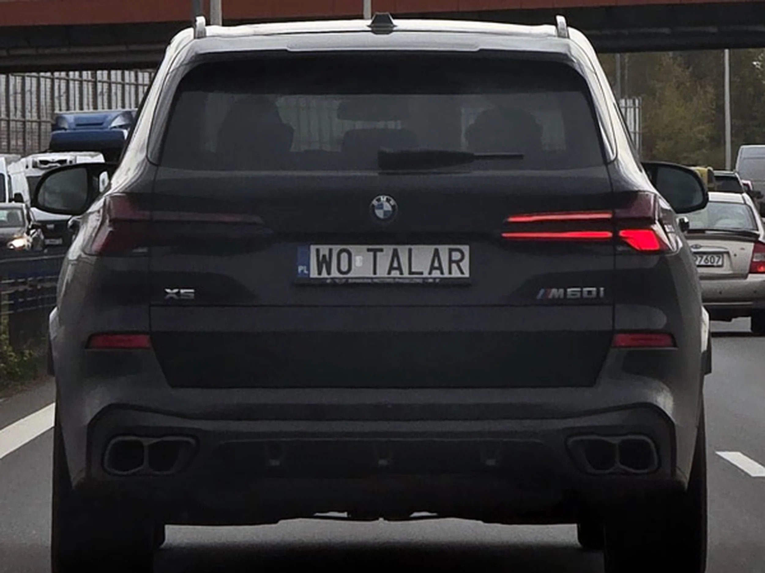 Fajny numer, blacha W0 TALAR