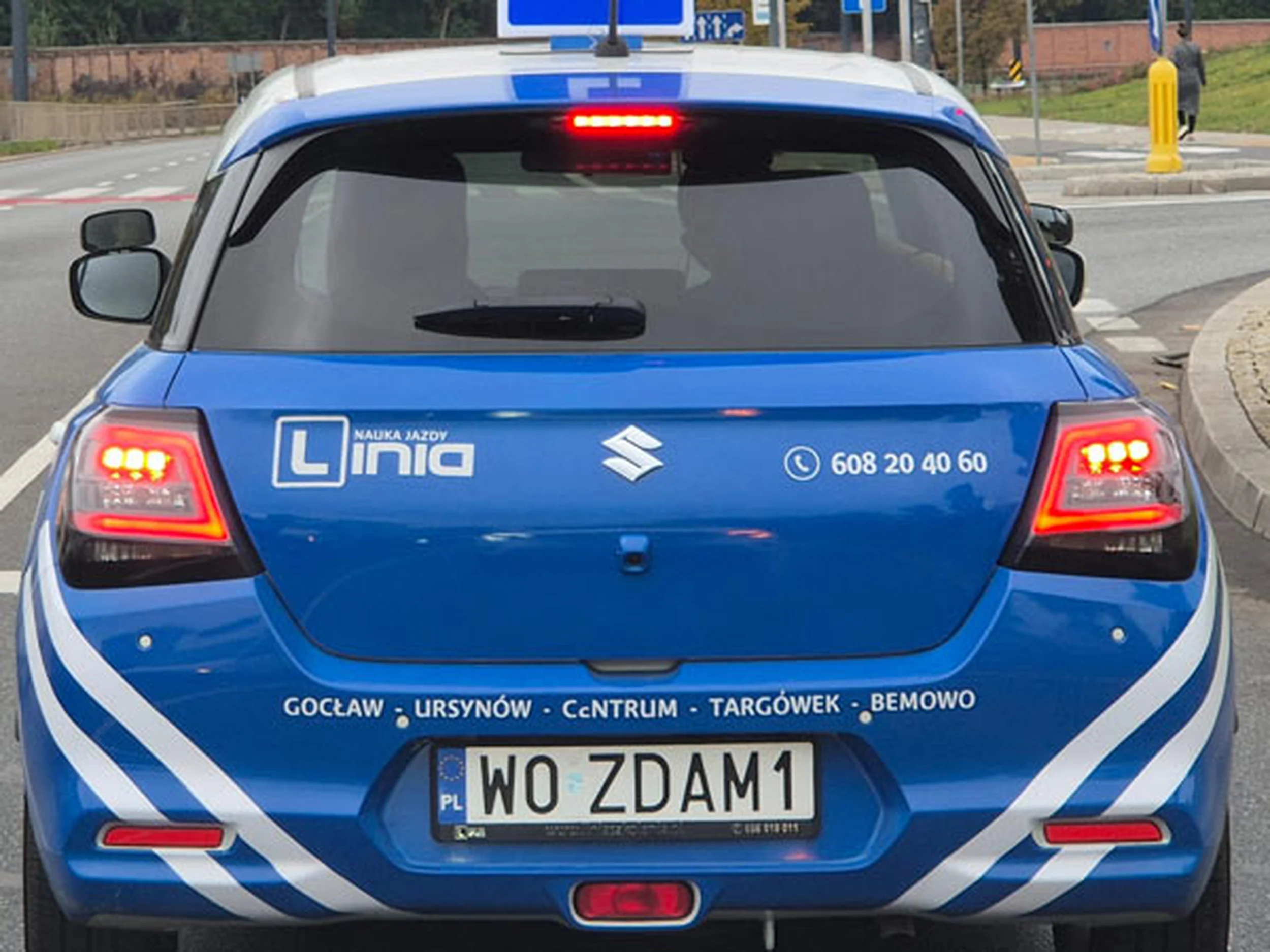 Fajny numer, blacha W0 ZDAM1