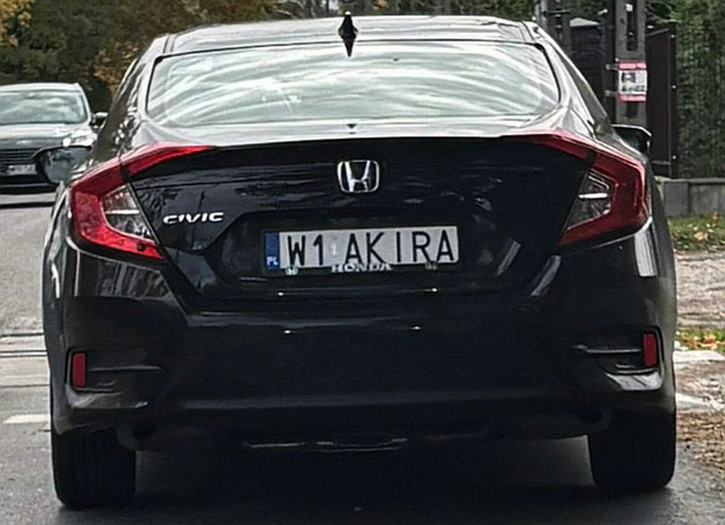 Fajny numer, blacha W1 AKIRA