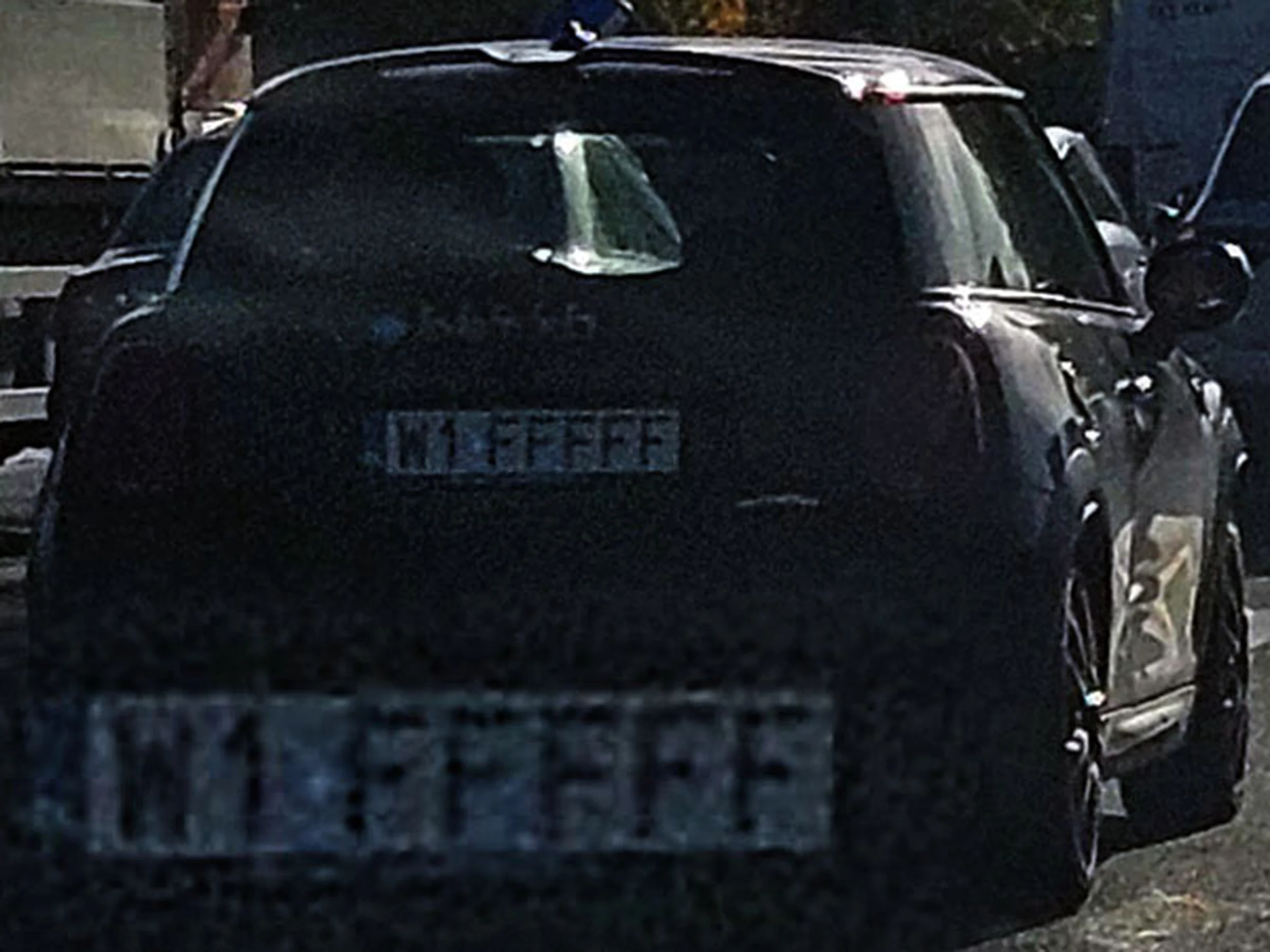 Fajny numer, blacha W1 FFFFF