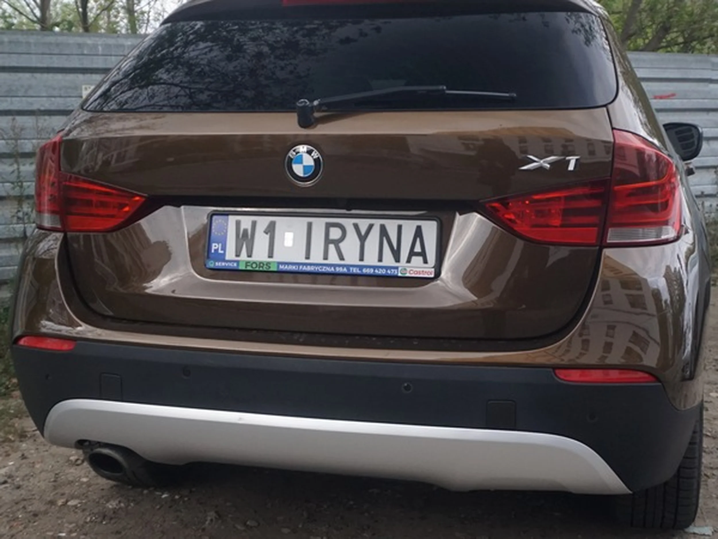 Fajny numer, blacha W1 IRYNA