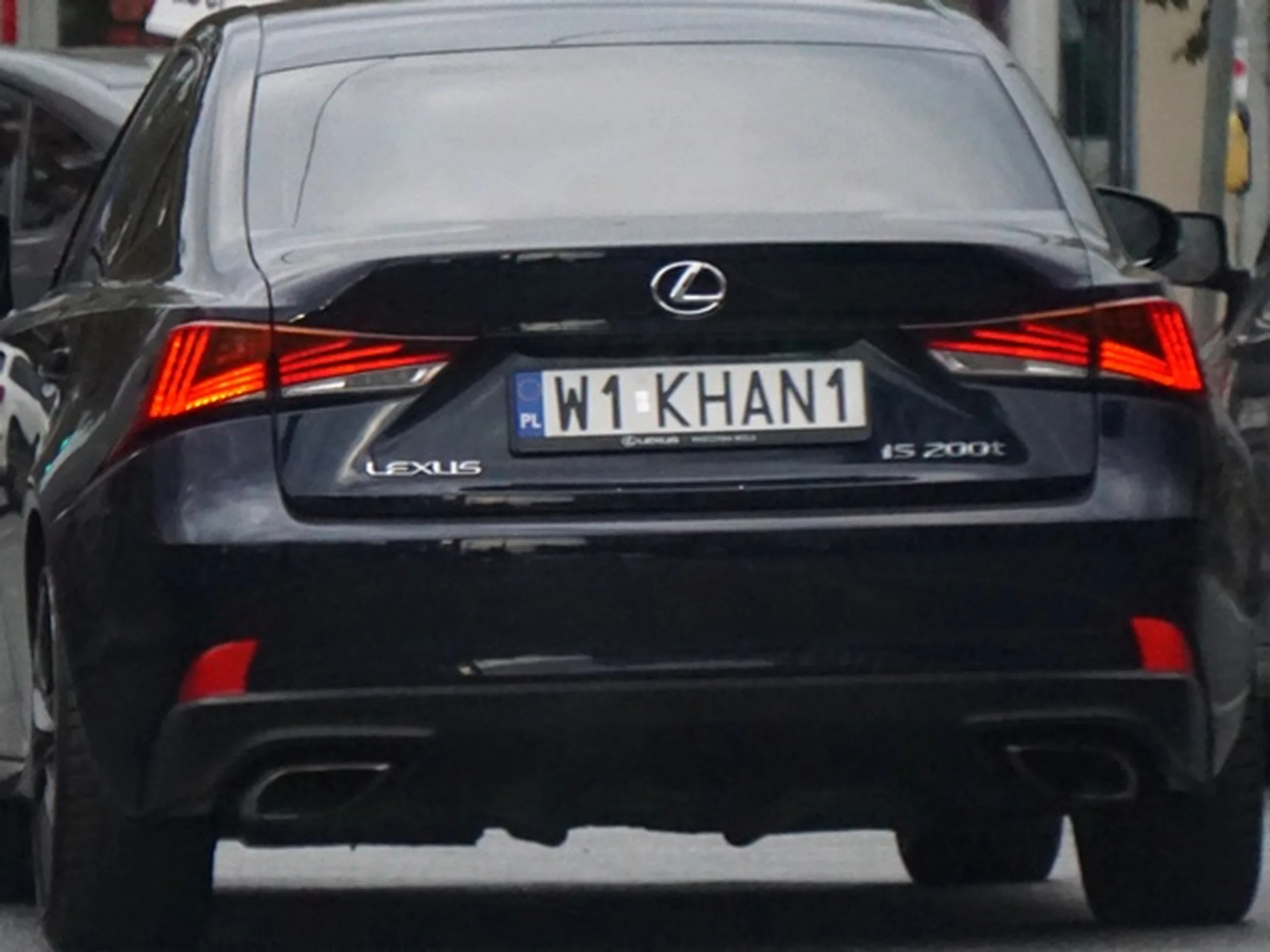 Fajny numer, blacha W1 KHAN1