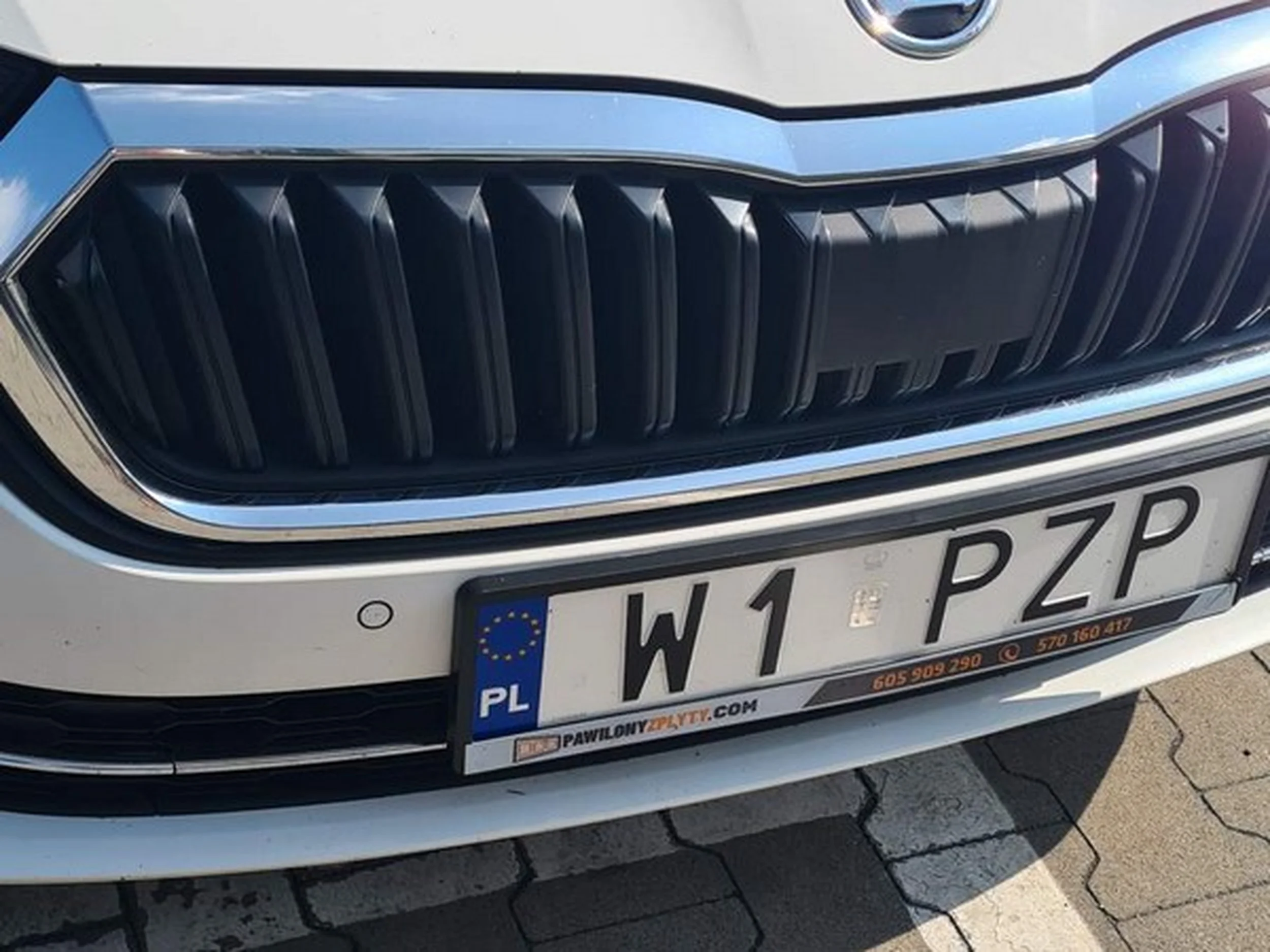 Fajny numer, blacha W1 PZP