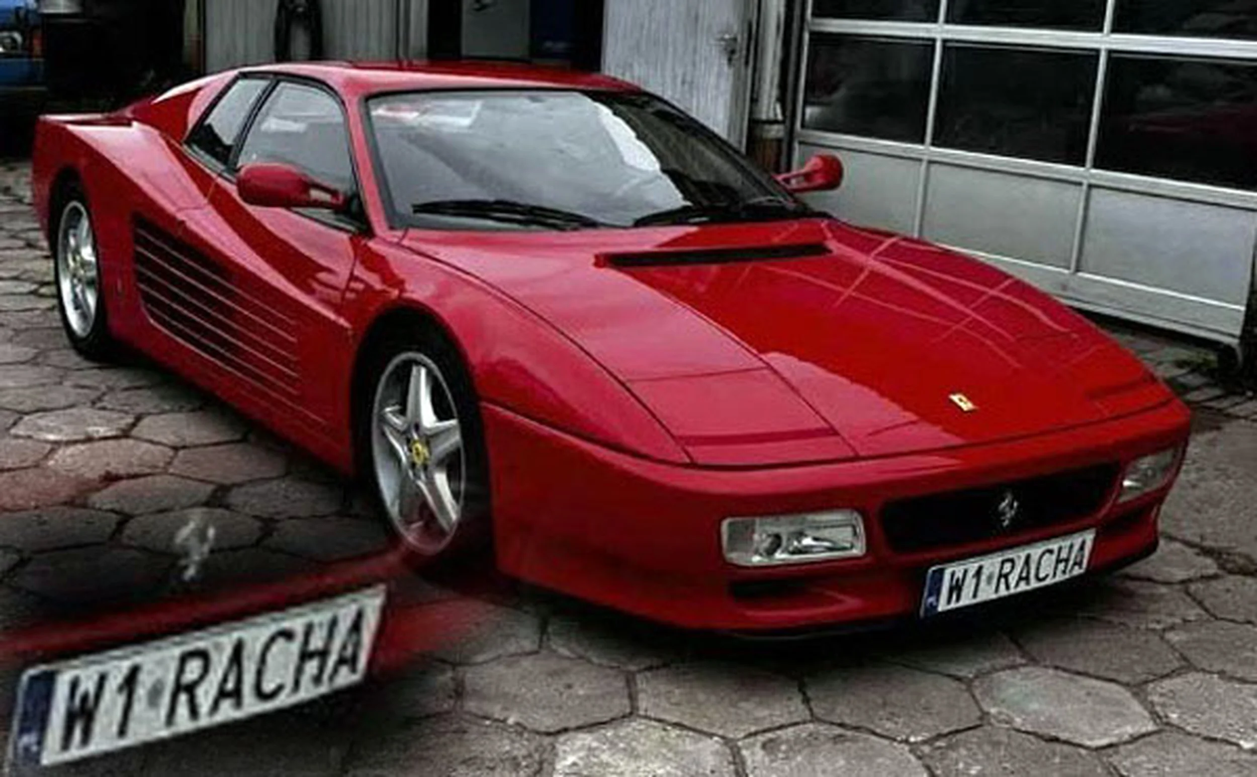 Fajny numer, blacha W1 RACHA