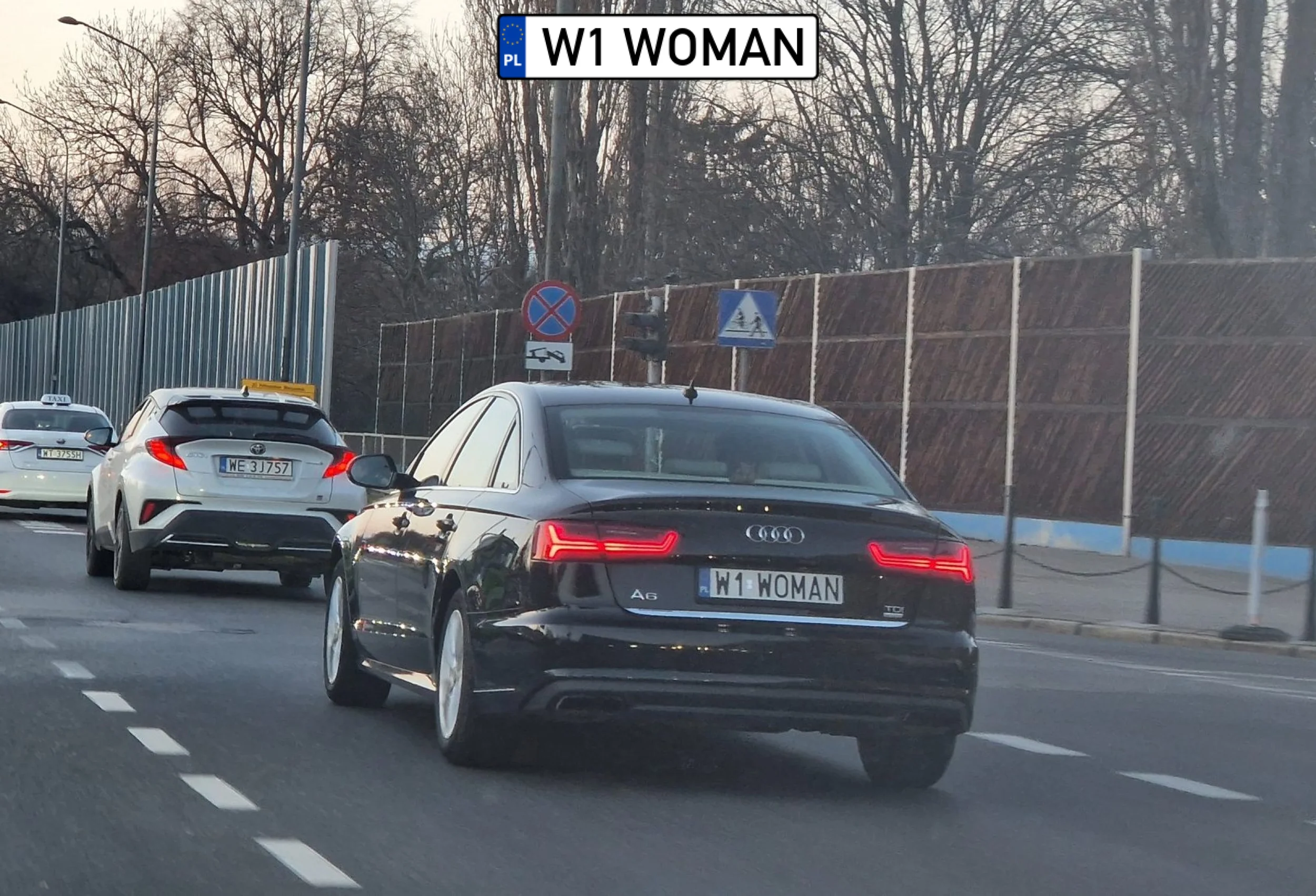 WOMAN a jedzie jak chłop :)