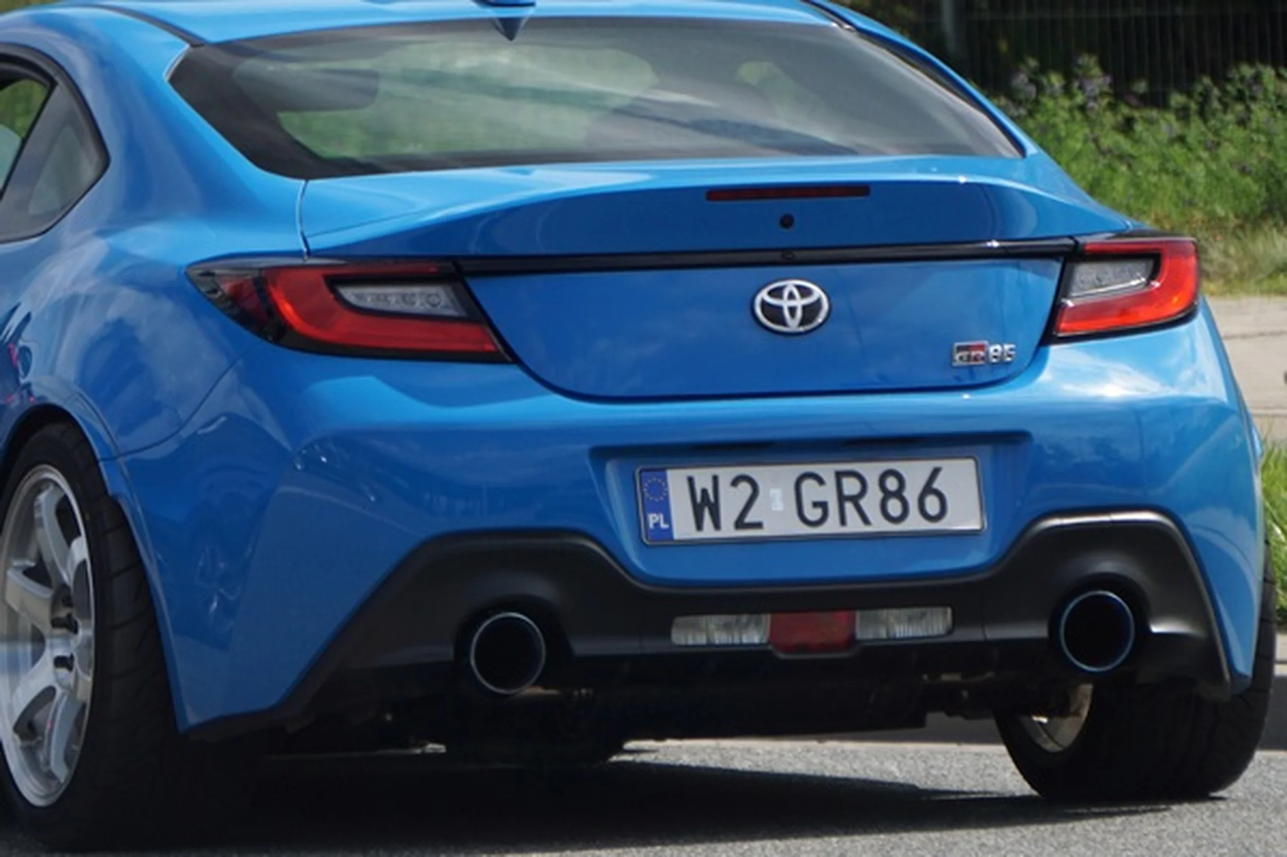 Fajny numer, blacha W2 GR86