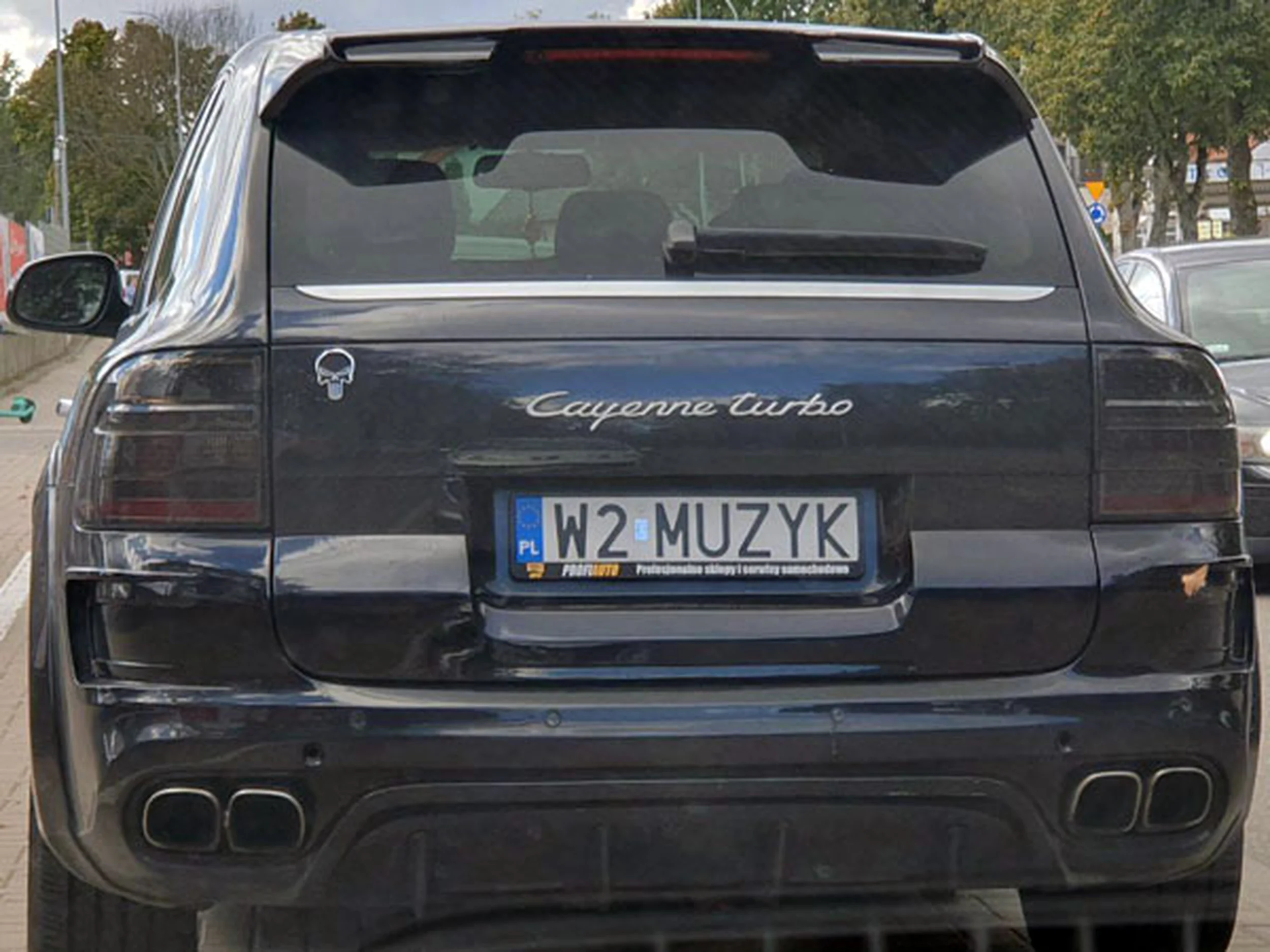 Fajny numer, blacha W2 MUZYK