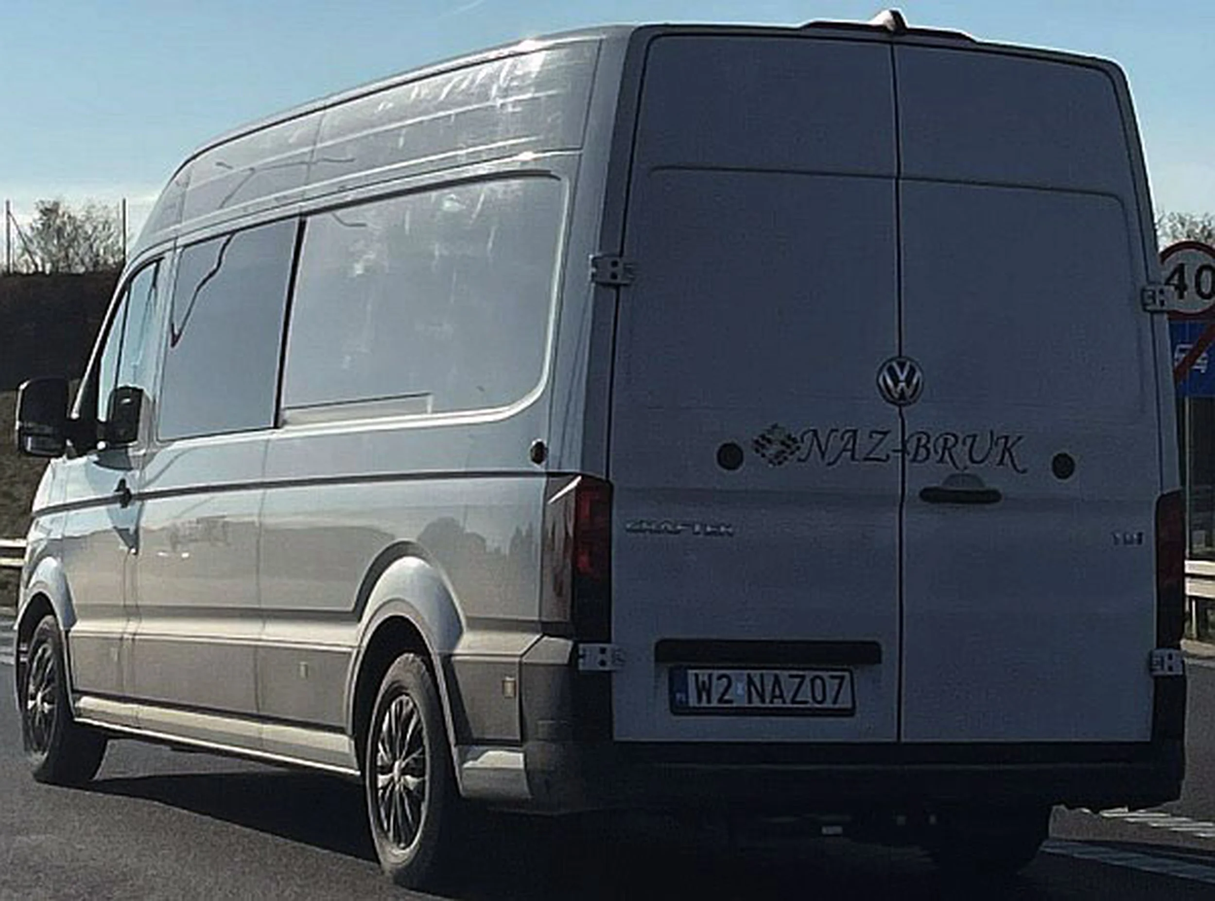 Fajny numer, blacha W2 NAZ07