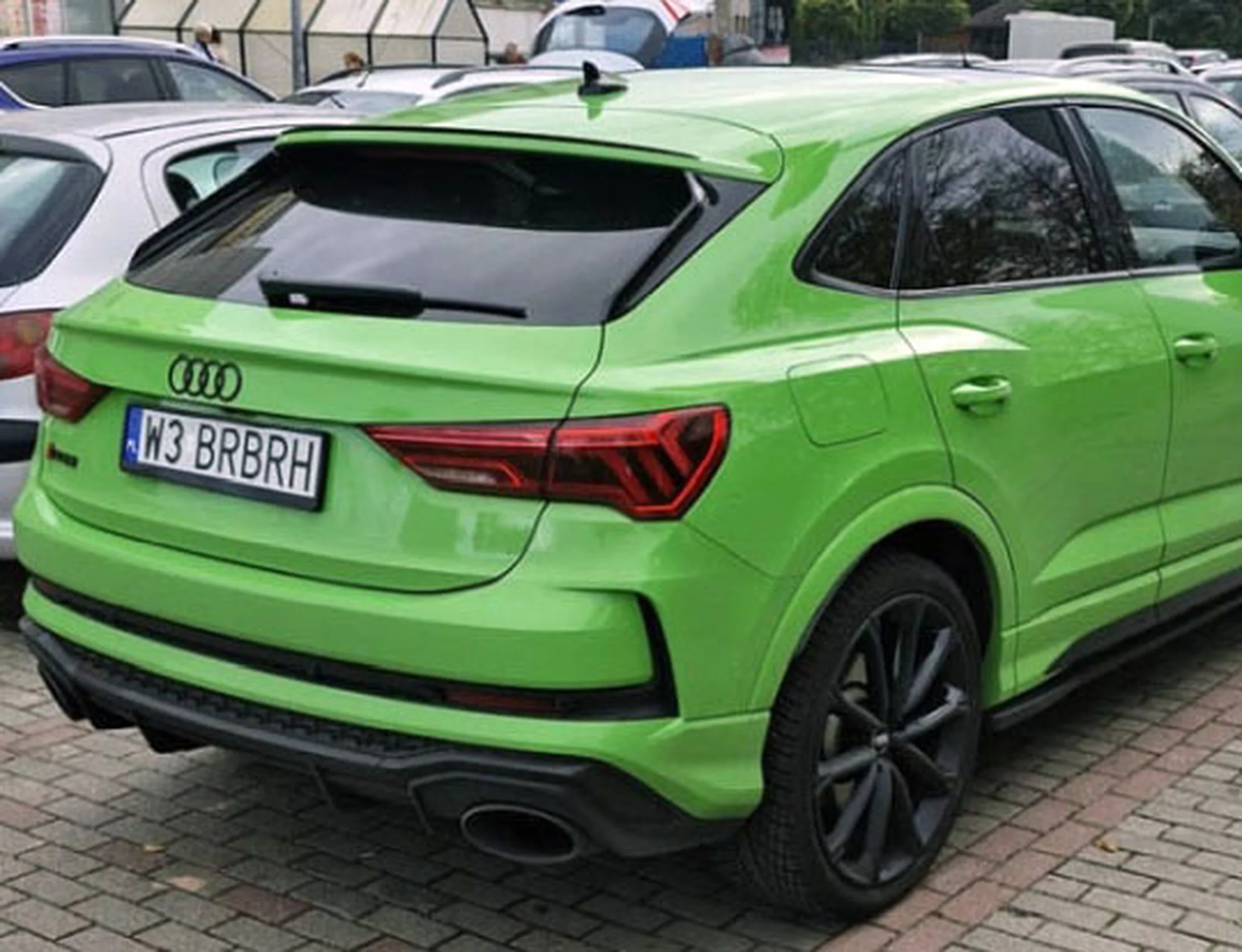 Fajny numer, blacha W3 BRBRH