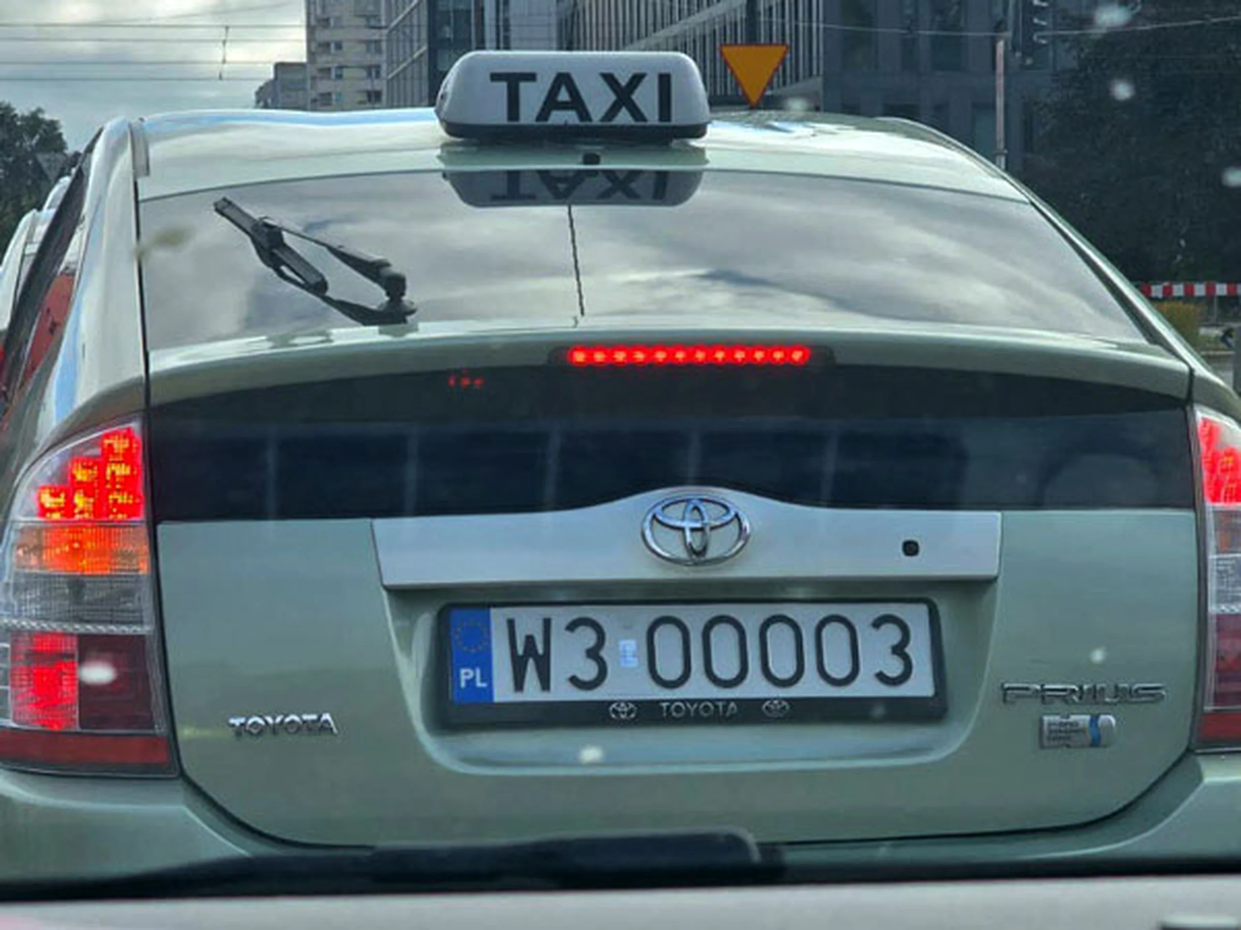 Fajny numer, blacha W3 OOOO3