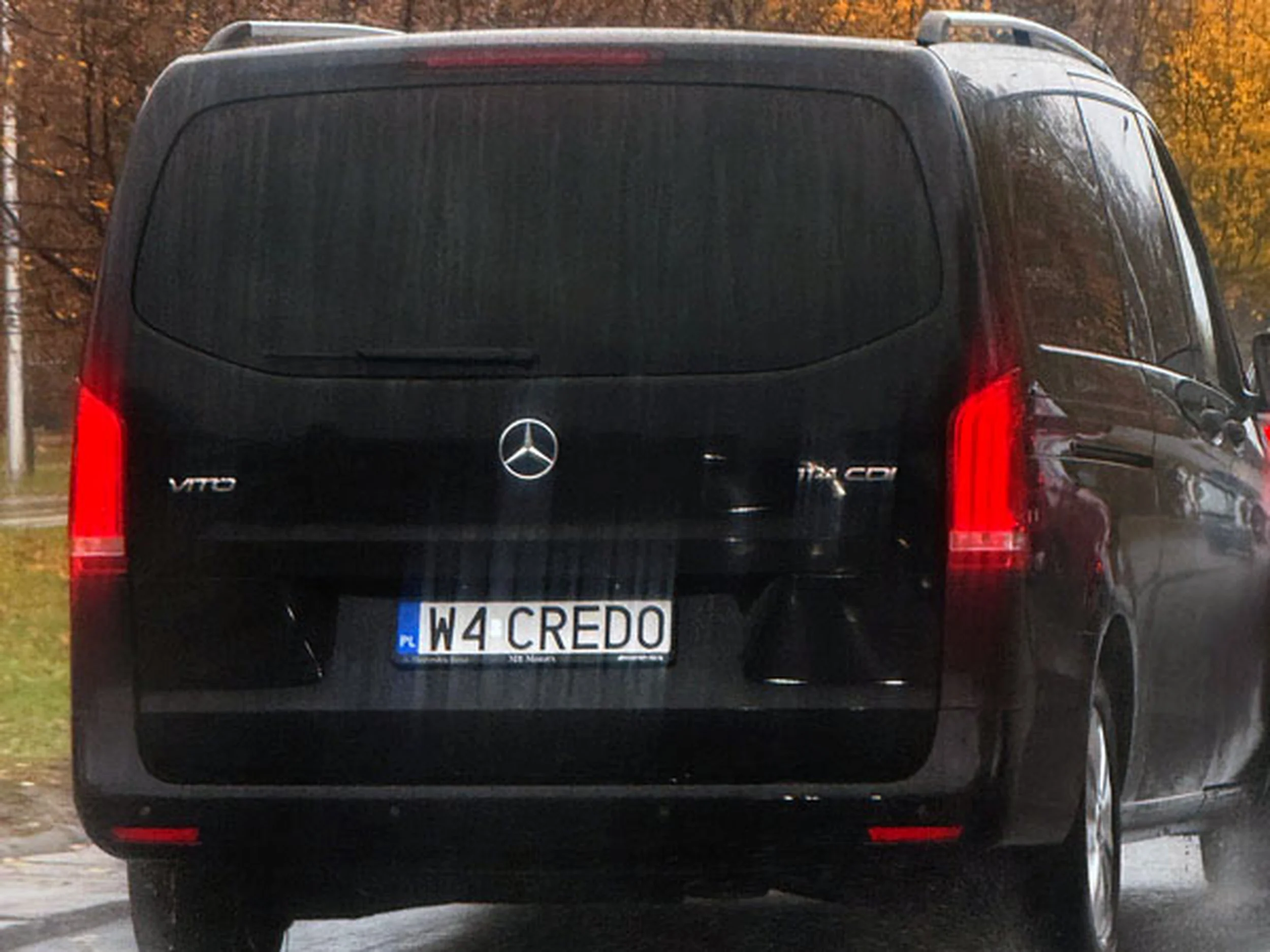 Fajny numer, blacha W4 CREDO