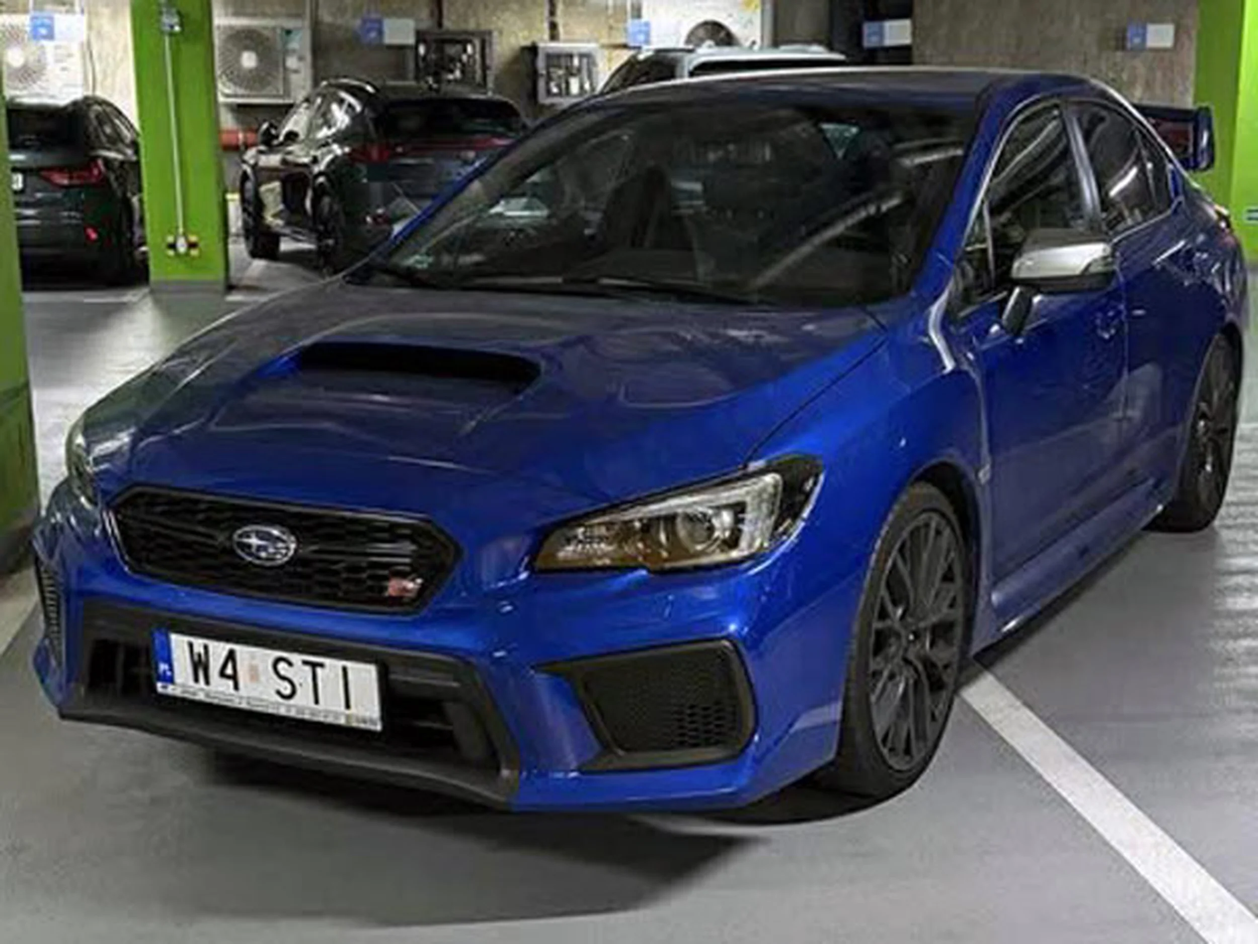 Fajny numer, blacha W4 STI