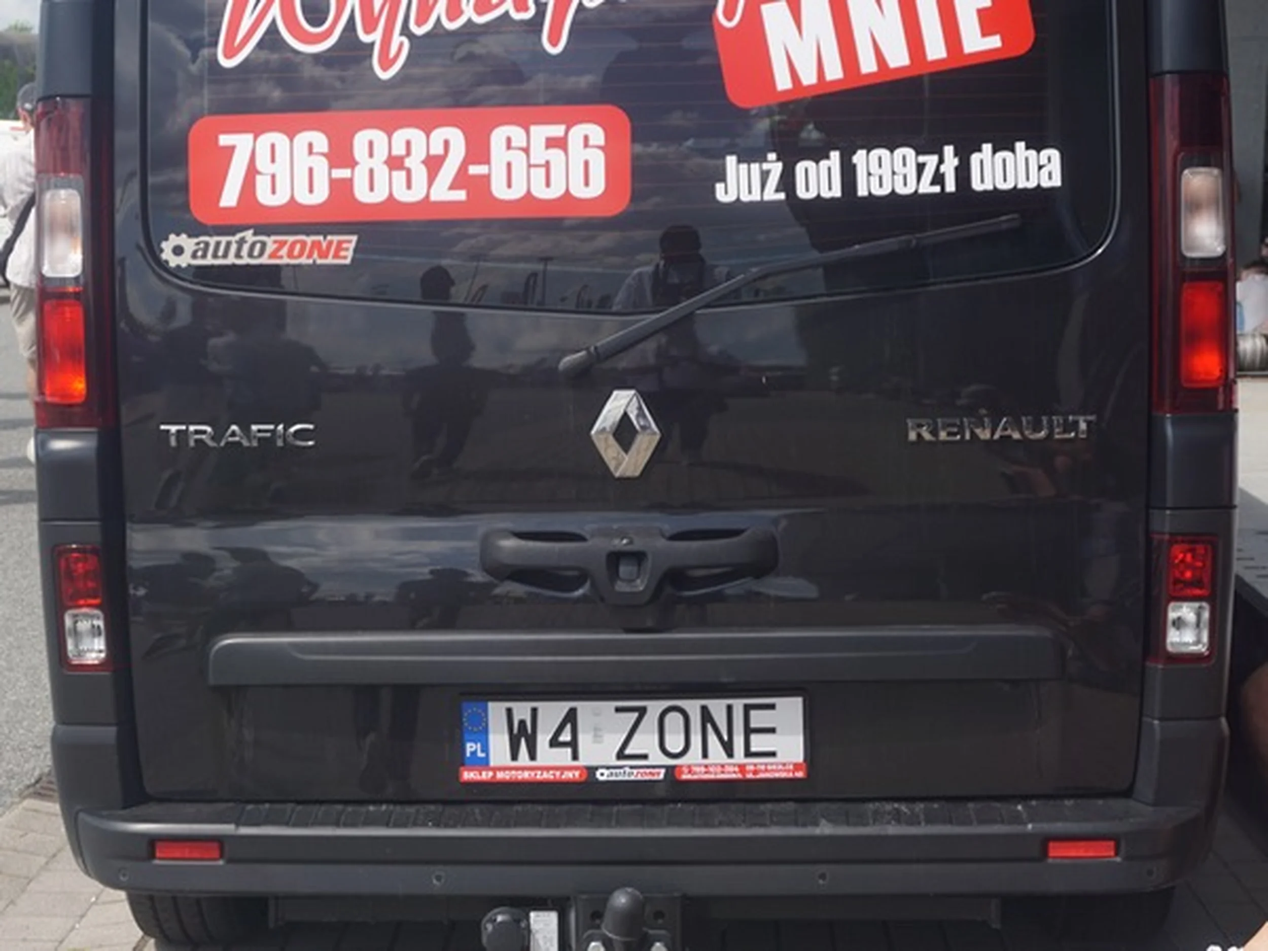 Fajny numer, blacha W4 ZONE