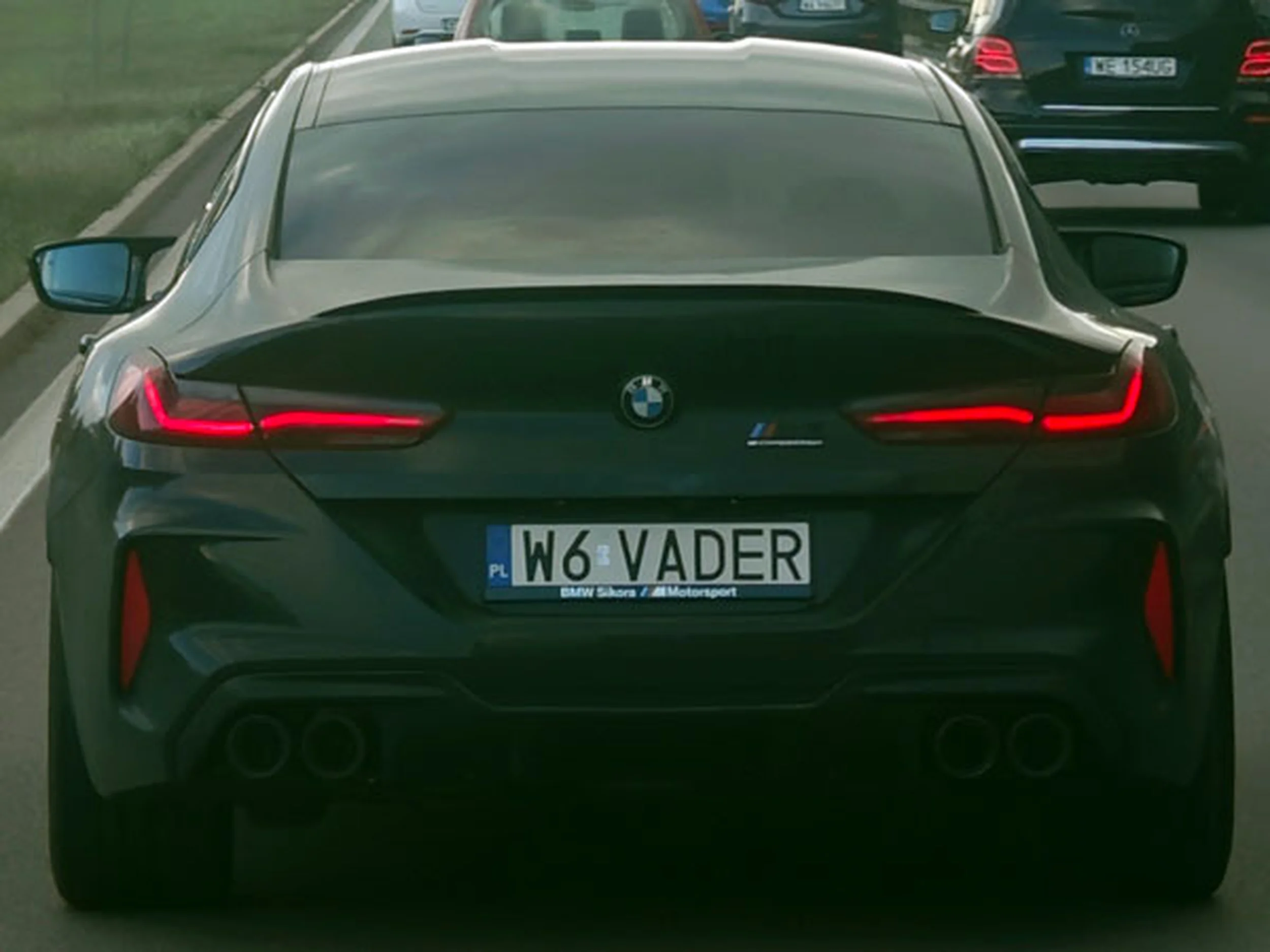 Fajny numer, blacha W6 VADER