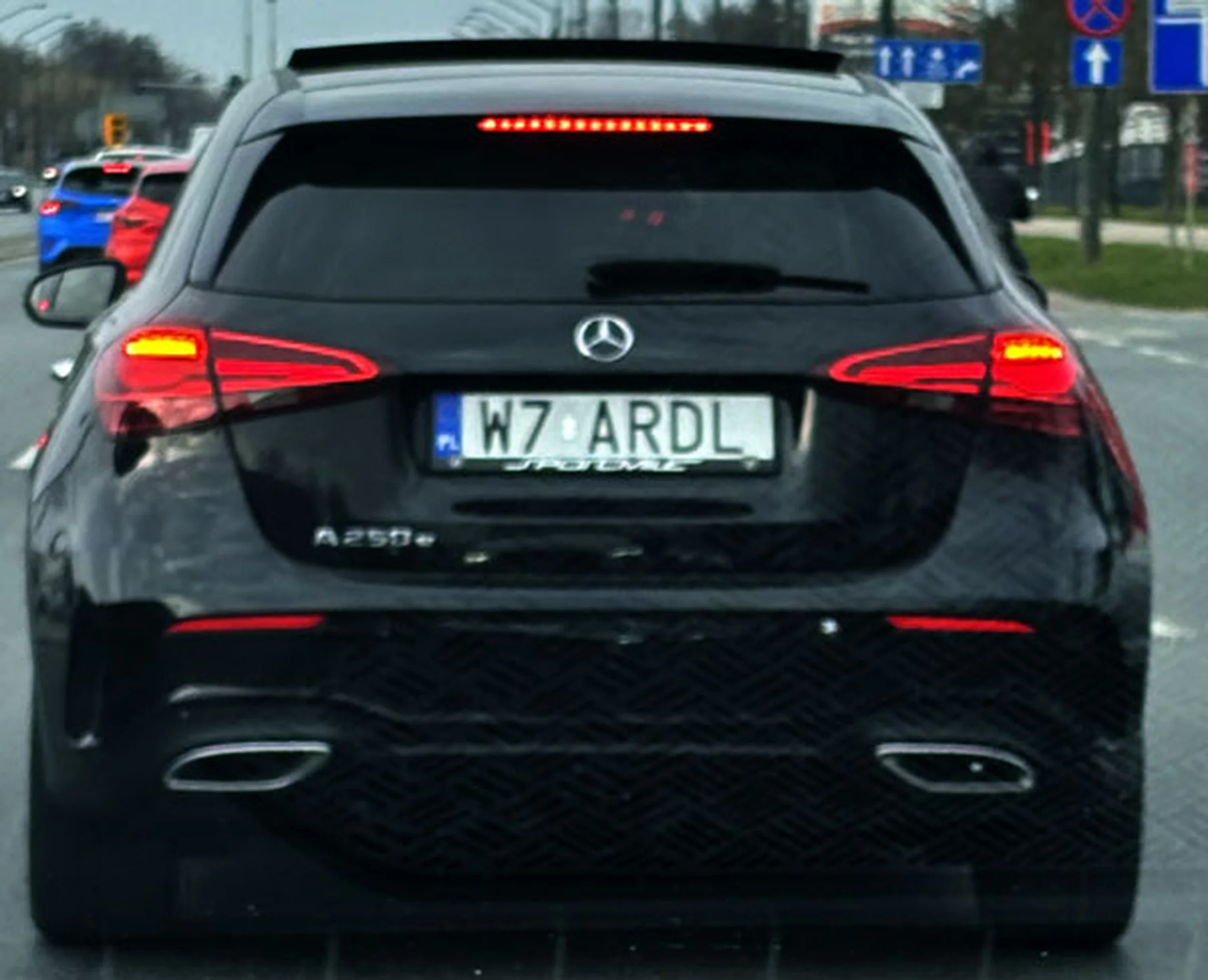 Fajny numer, blacha W7 ARDL