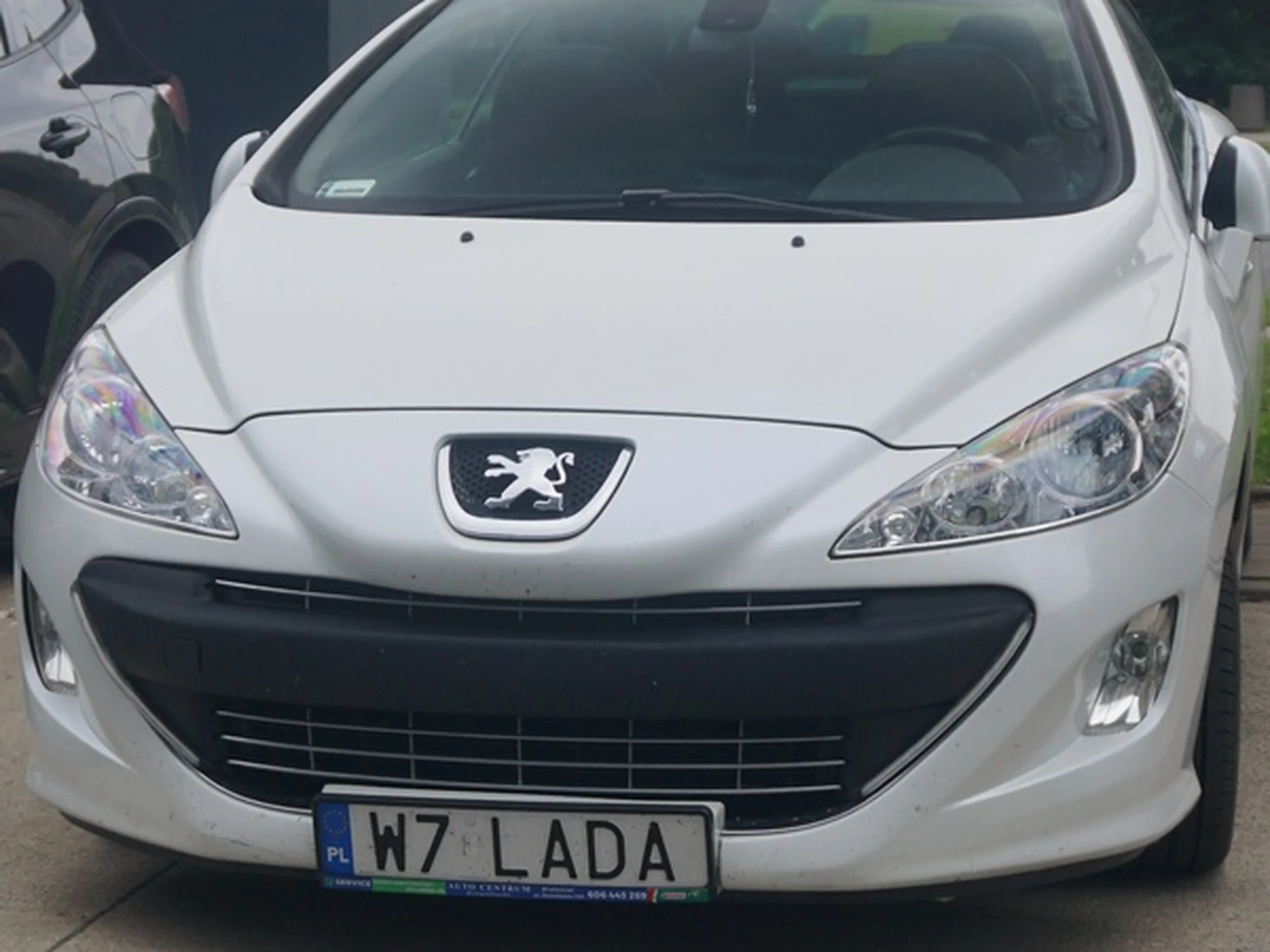 Fajny numer, blacha W7 LADA