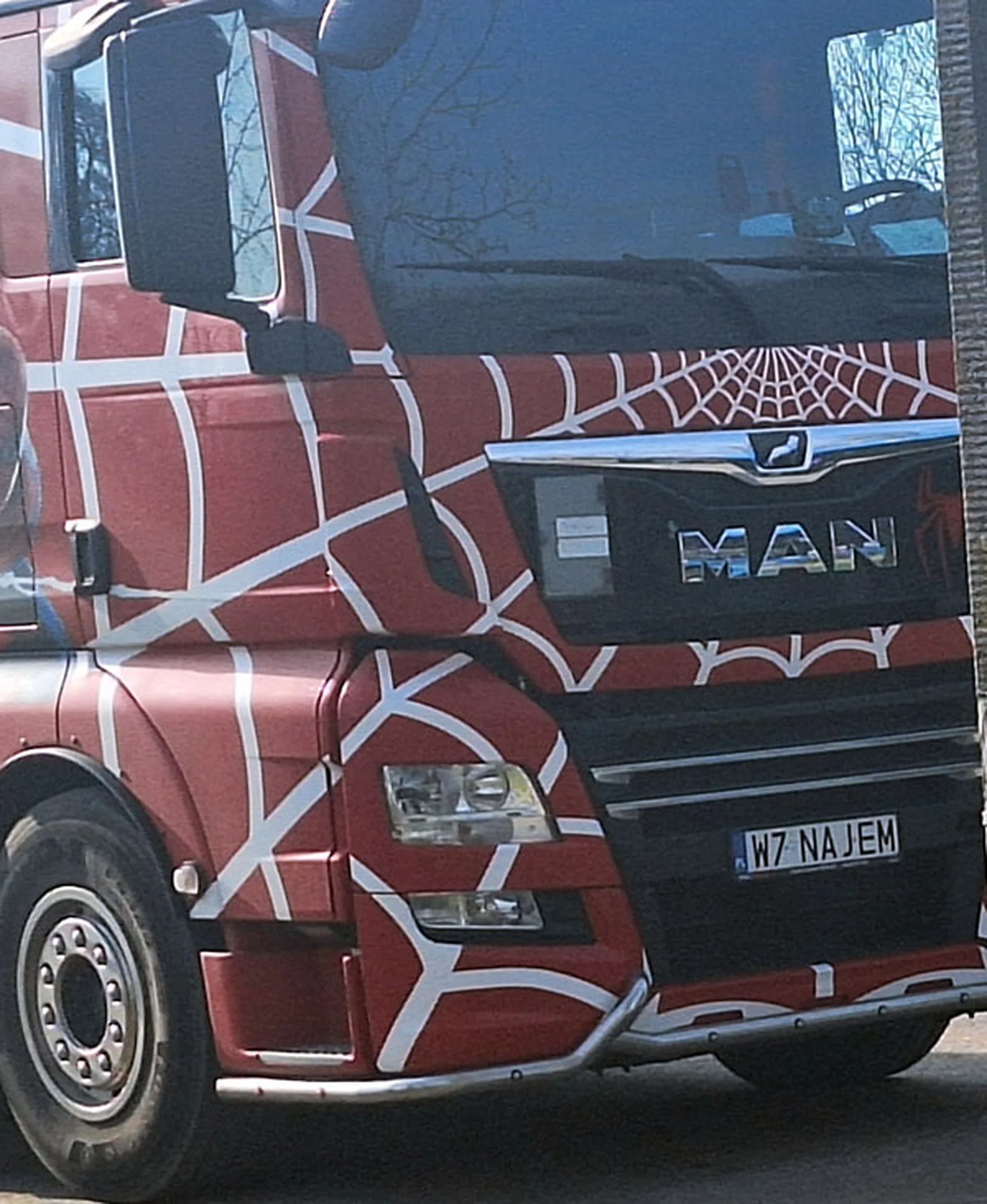 Fajny numer, blacha W7 NAJEM