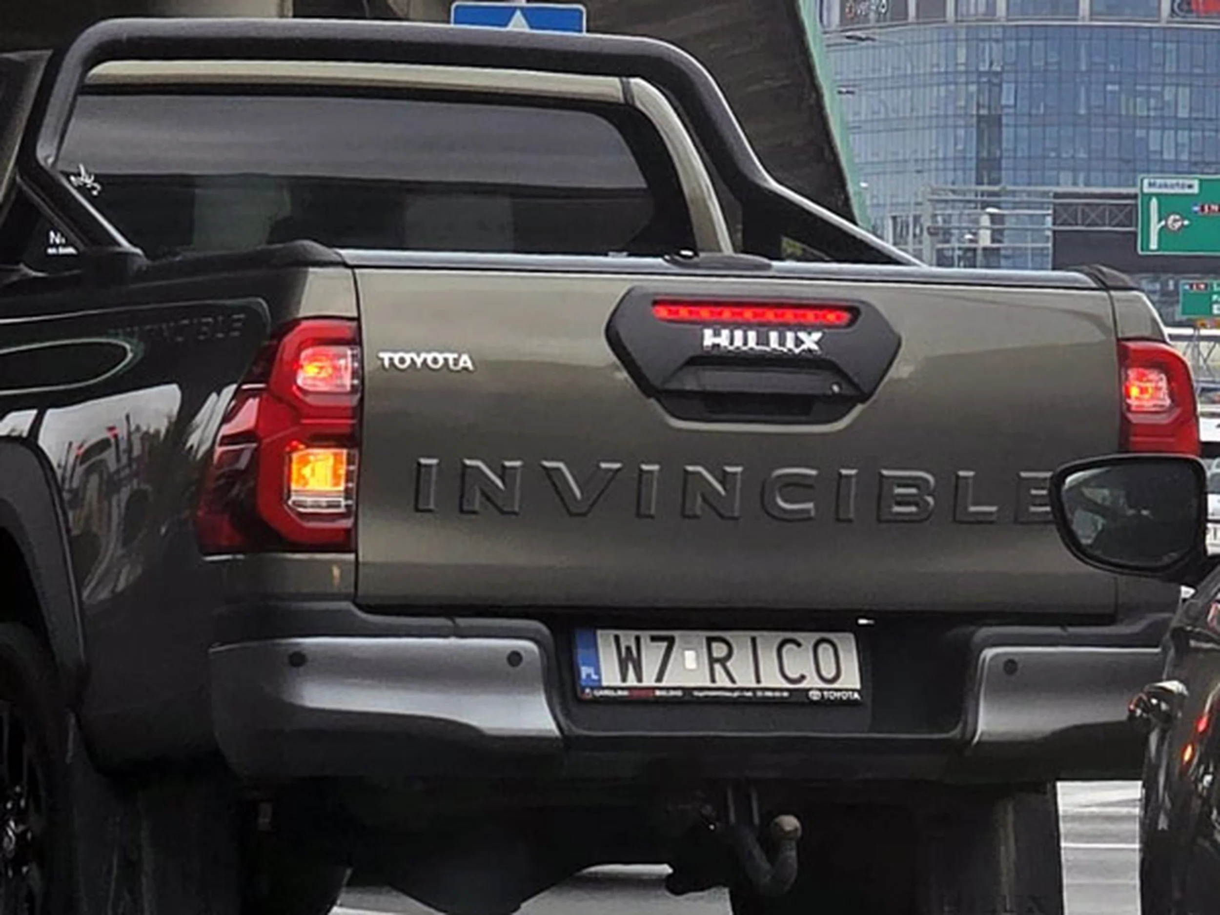 Fajny numer, blacha W7 RICO