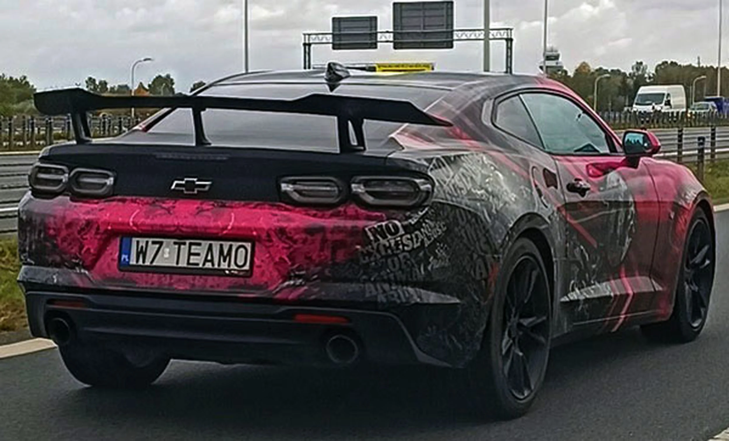 Fajny numer, blacha W7 TEAMO