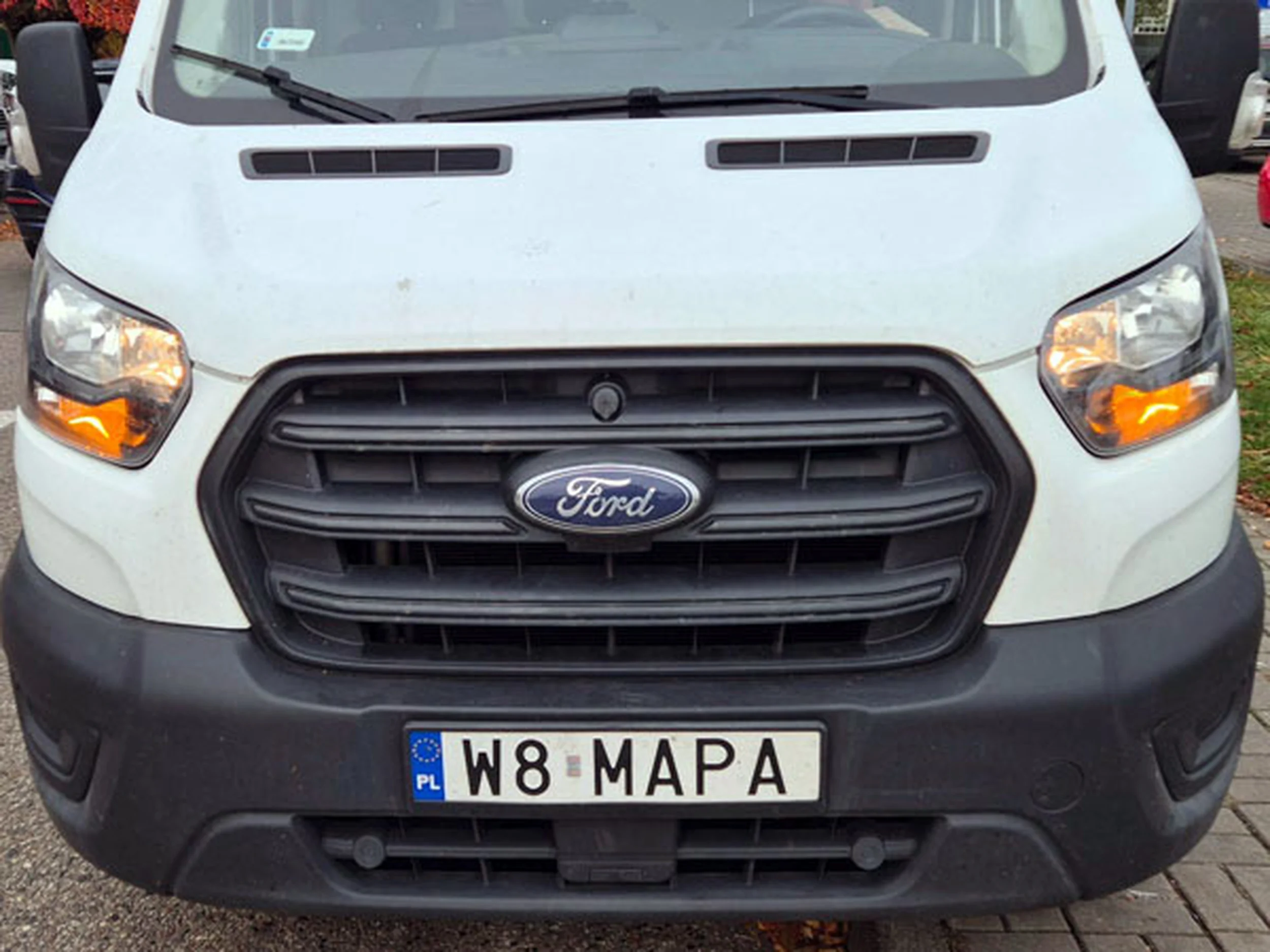 Fajny numer, blacha W8 MAPA