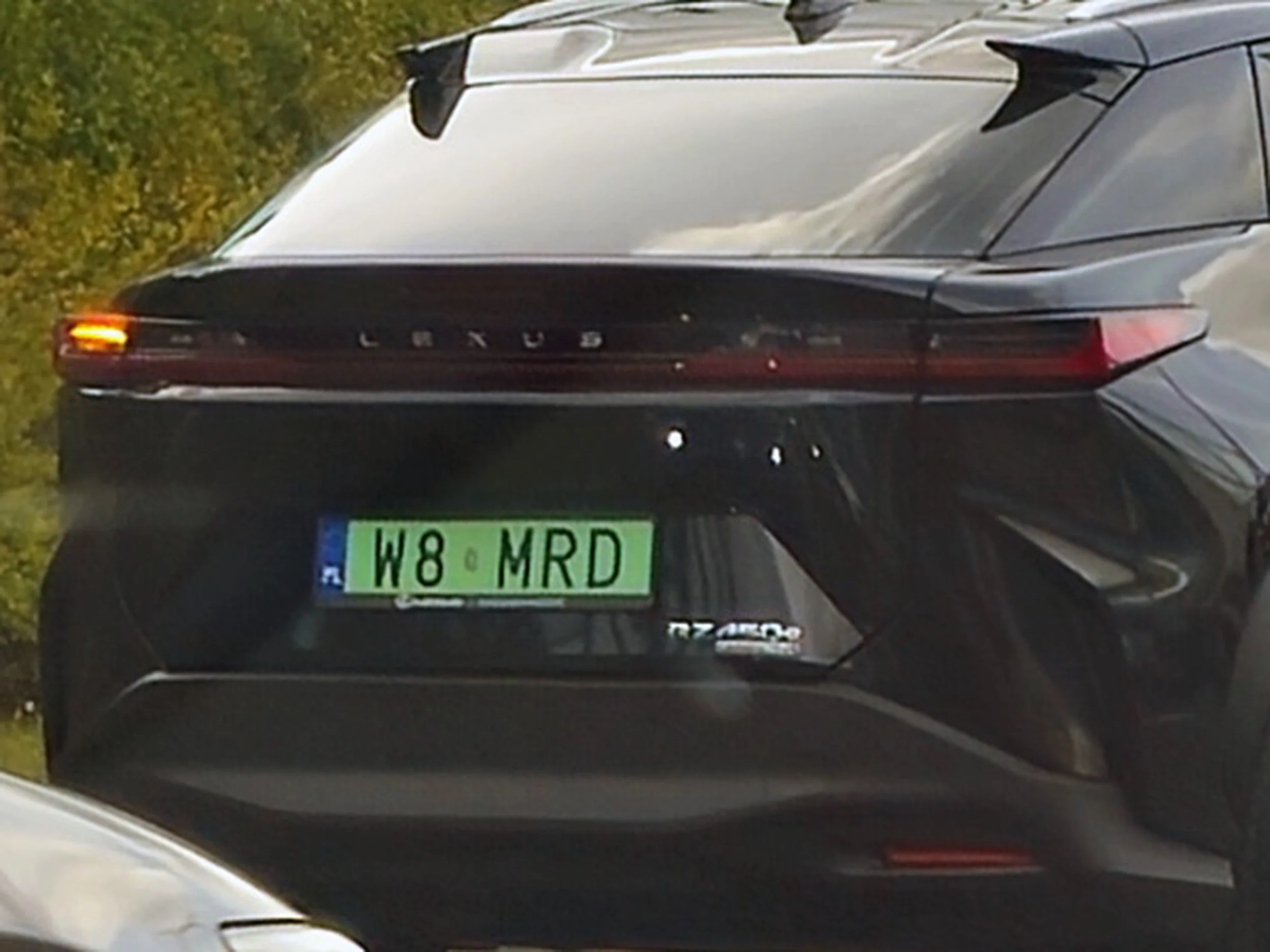 Fajny numer, blacha W8 MRD