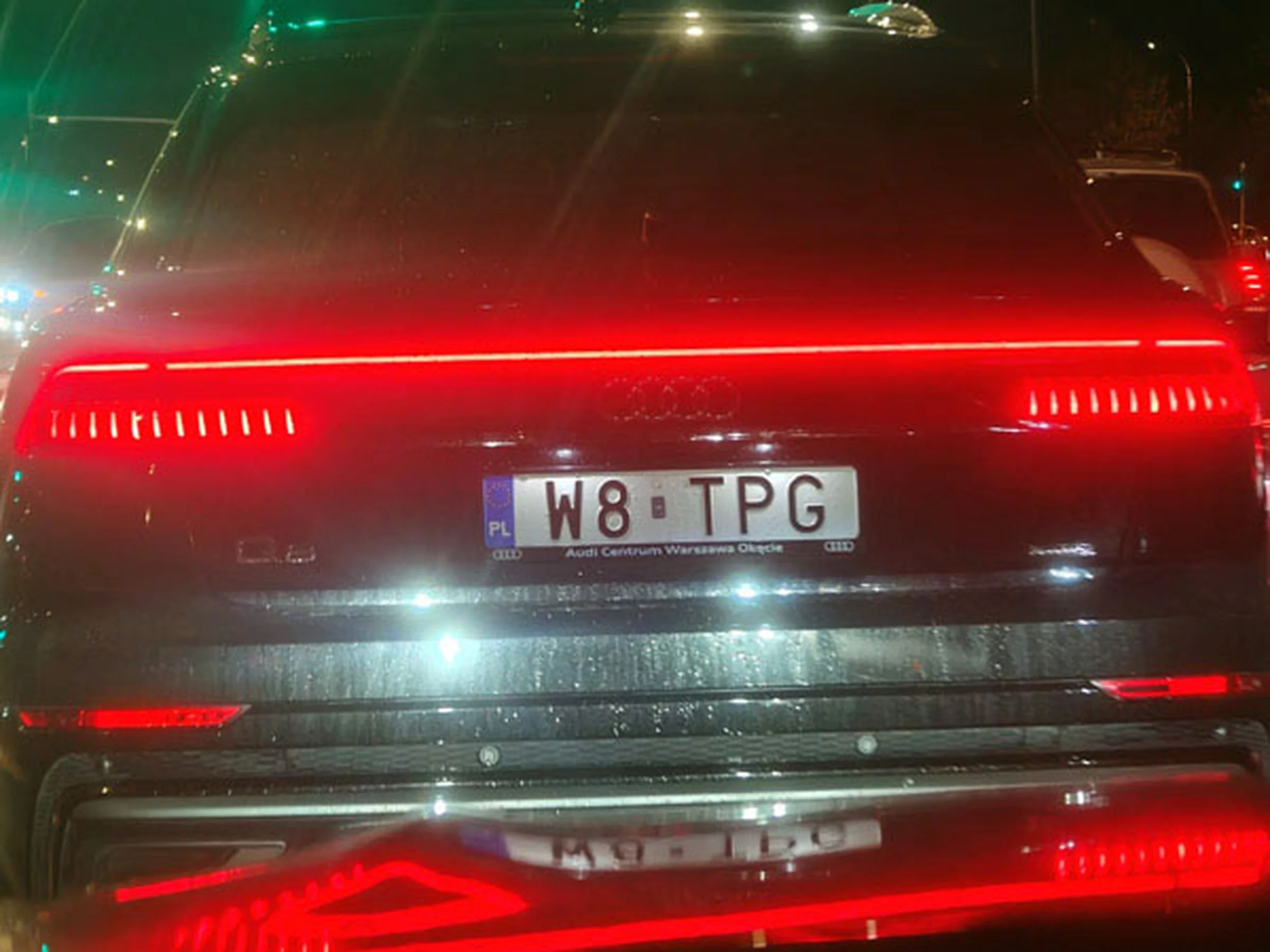 Fajny numer, blacha W8 TPG