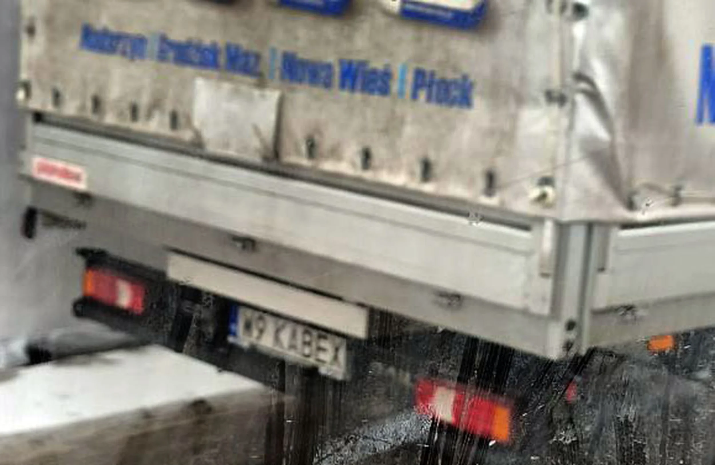 Fajny numer, blacha W9 KABEX