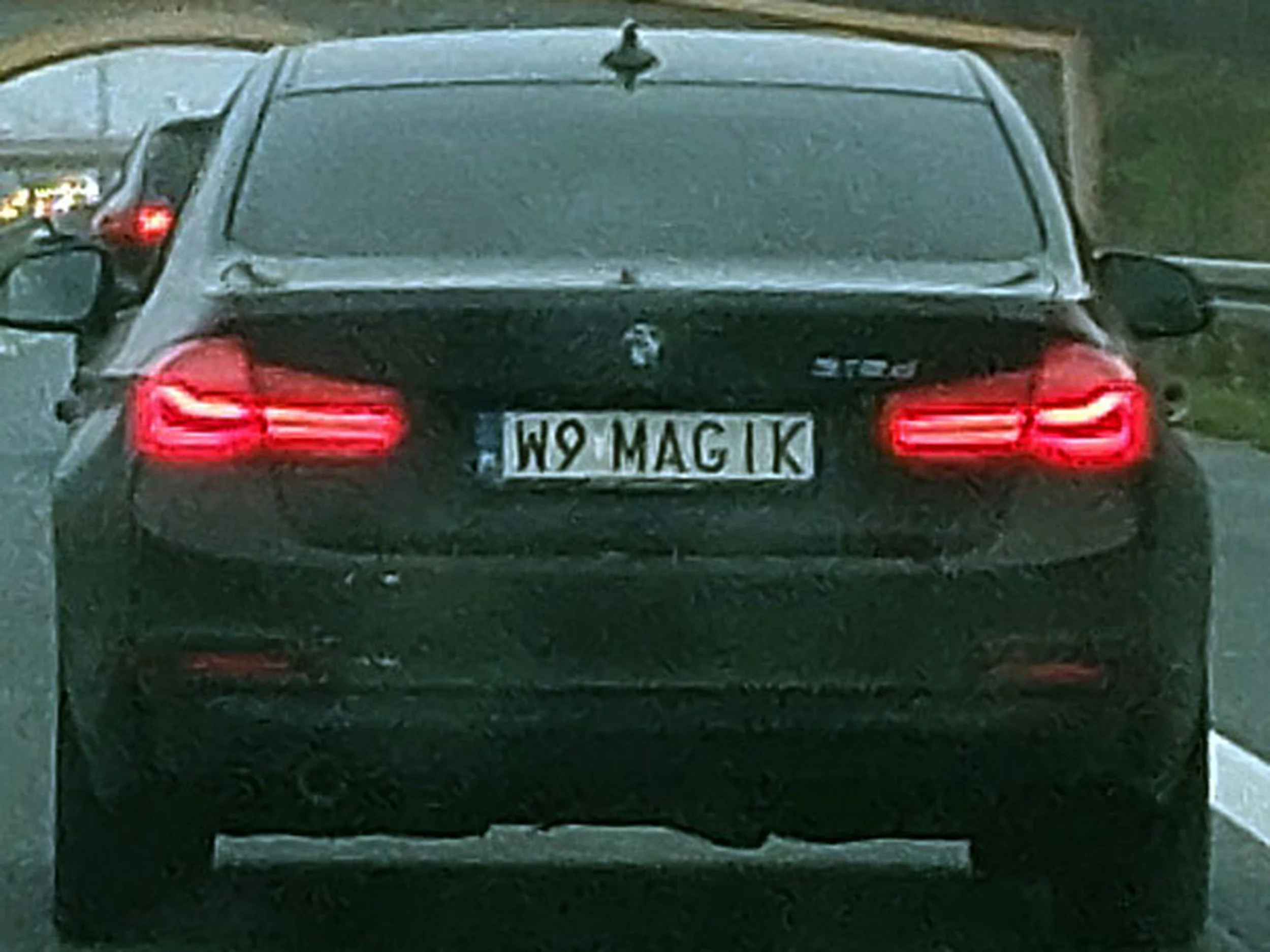 Fajny numer, blacha W9 MAGIK