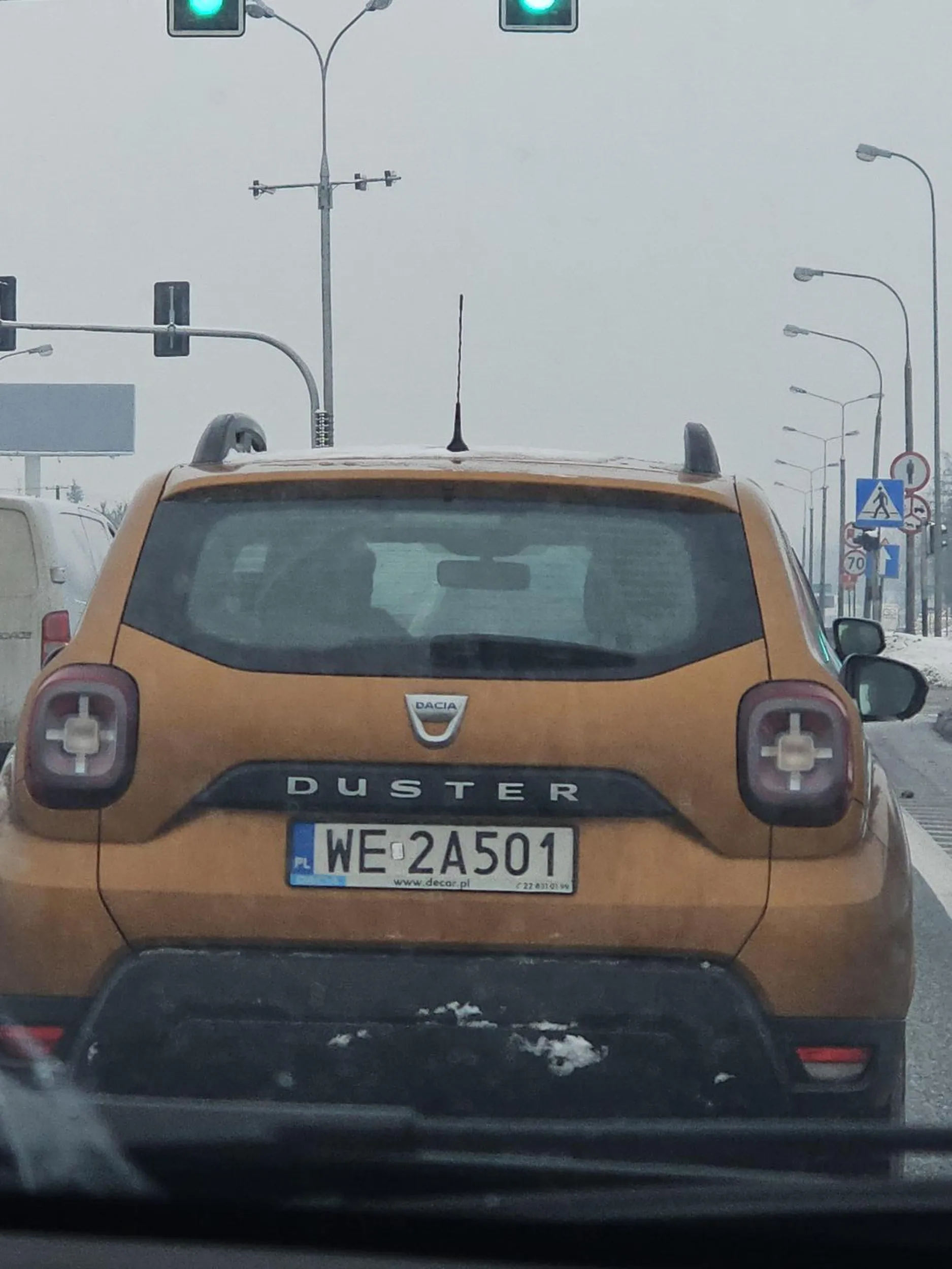 Zajechał drogę i myśli ze jest fajny