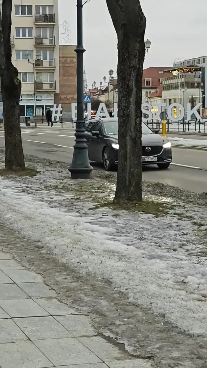 Jeździ z nudów po parku i przejsciach dla pieszych, świeżo wyremontowane chodniki długo nie wytrzymają dzięki takim mądrym jak on