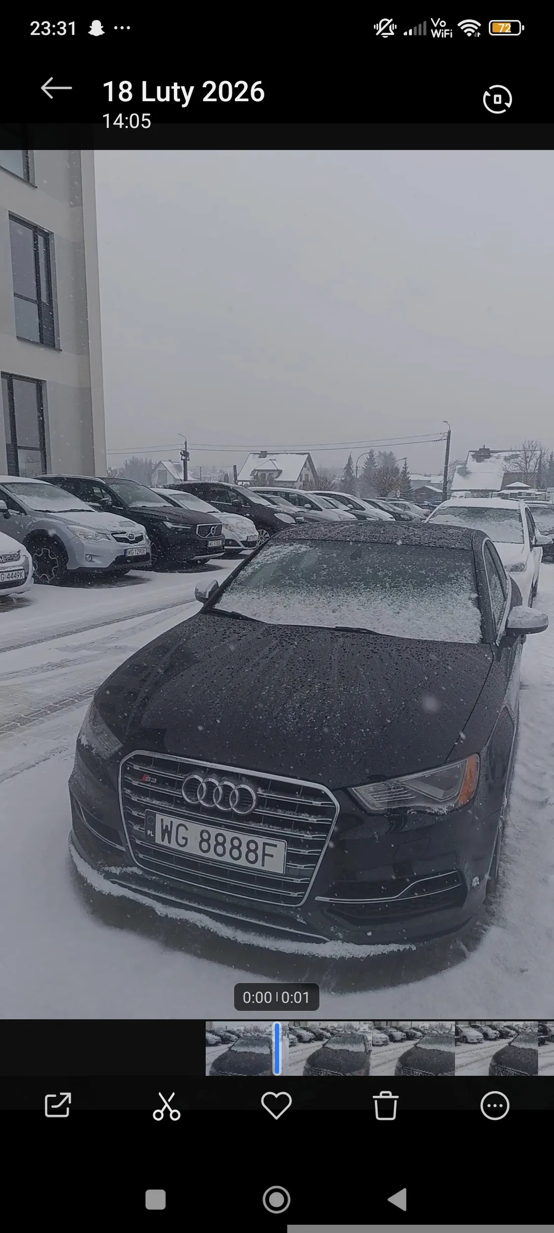 Nie zła bryczka audi s3 czarne