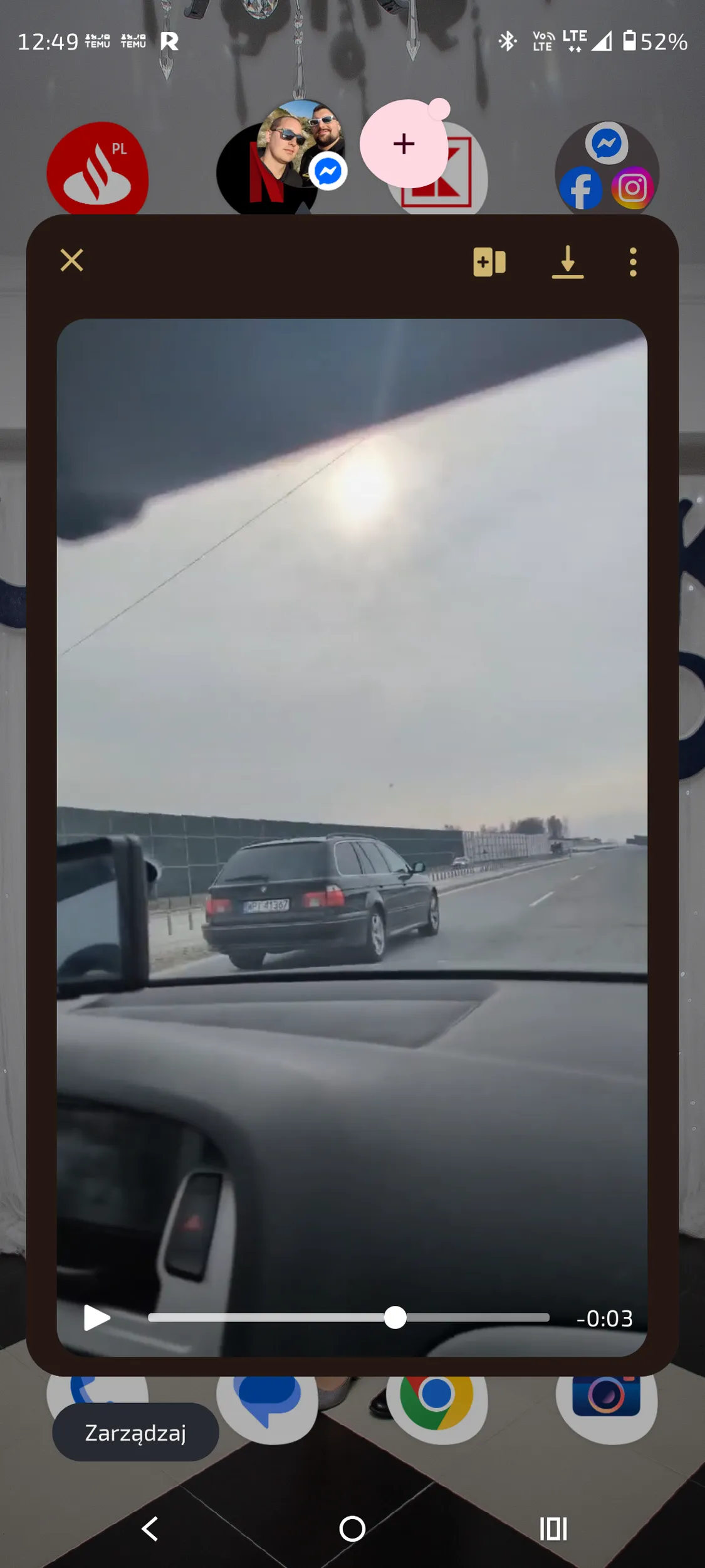 Czułam się jak w need for speed Pozdrówka z Audiczki ?? 16.02.2026