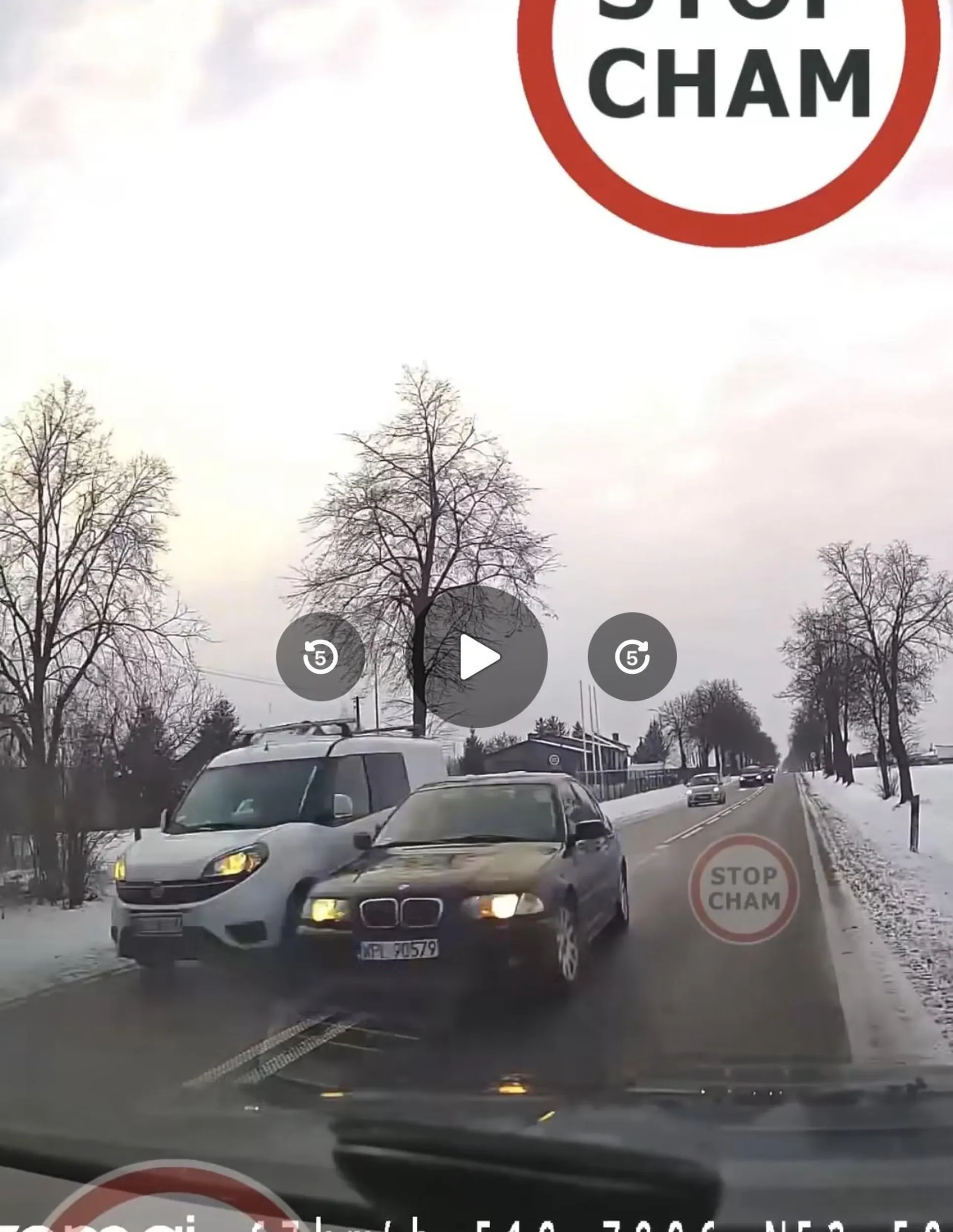 Czy ty jesteś człowieku zdrowy na umyśle? Mało brakowało i byś ludzi zabił i siebie przy okazji!!!