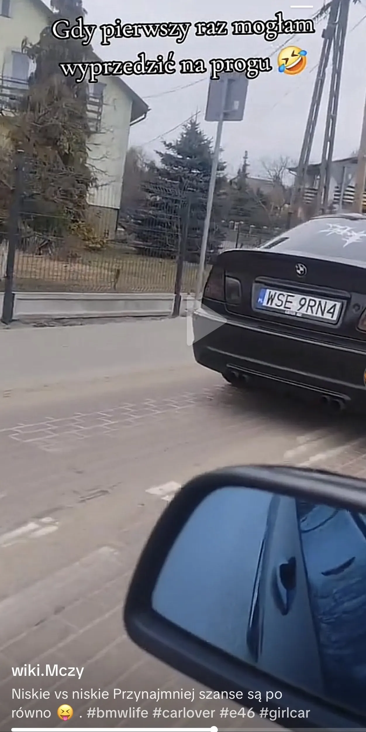 Piękne wyprzedzanie na pasach, no piekne teraz pozostaje tylko czekać aż policja przyśle wezwanie, PANI KIEROWCO